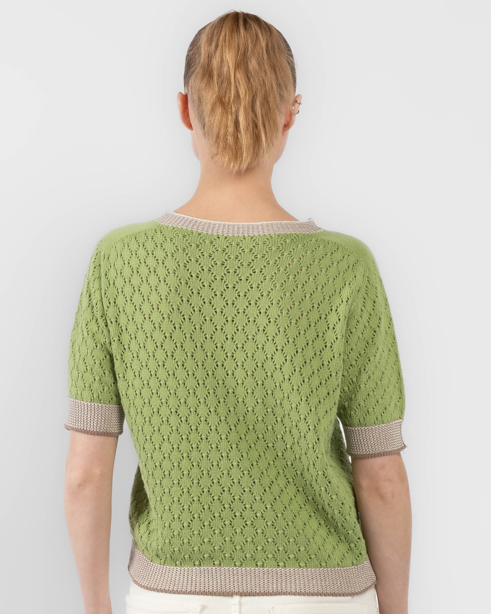 Short Sleeve Knit Top