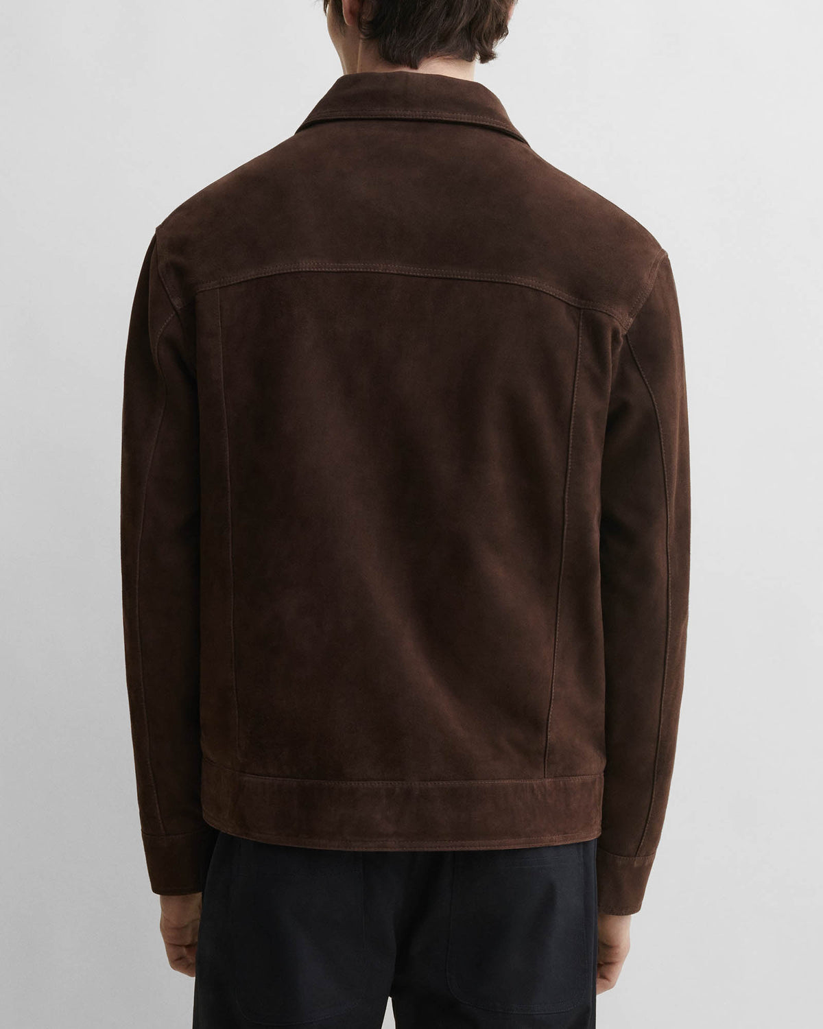 Kale Goat Suede Jacket