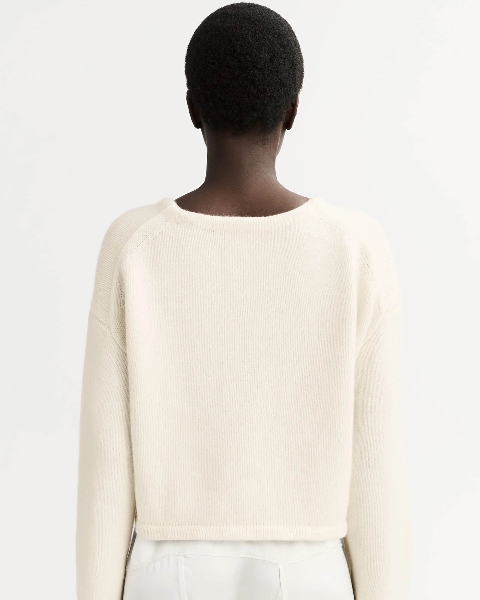 Cashmere Short Cardigan