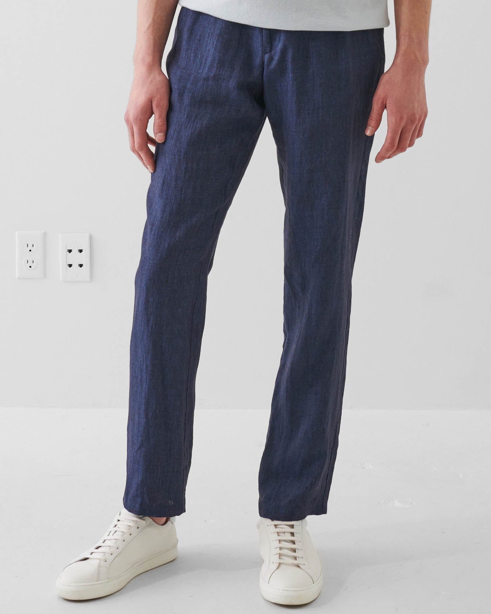 Linen Drawstring Pants