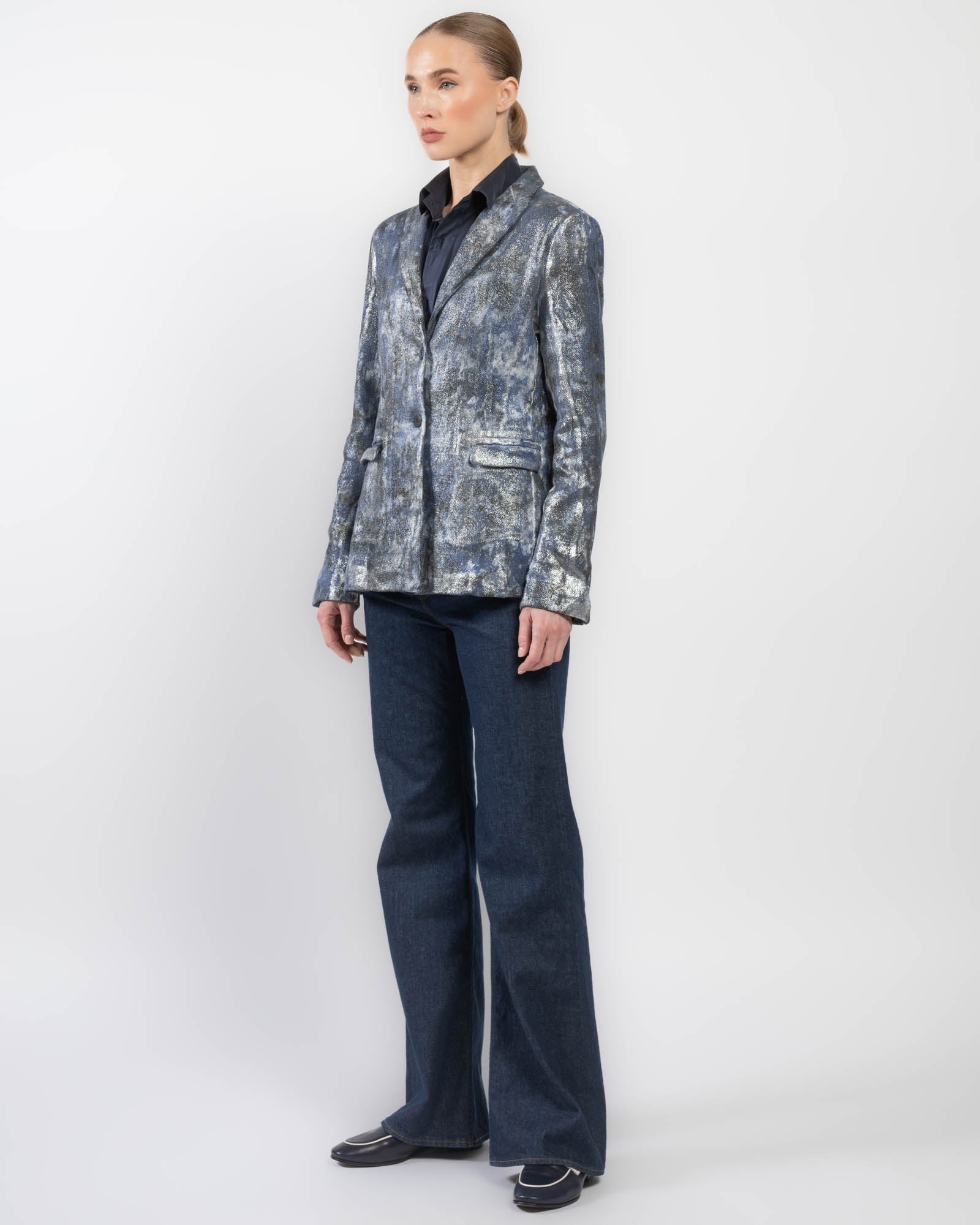 Veste camouflage à revers