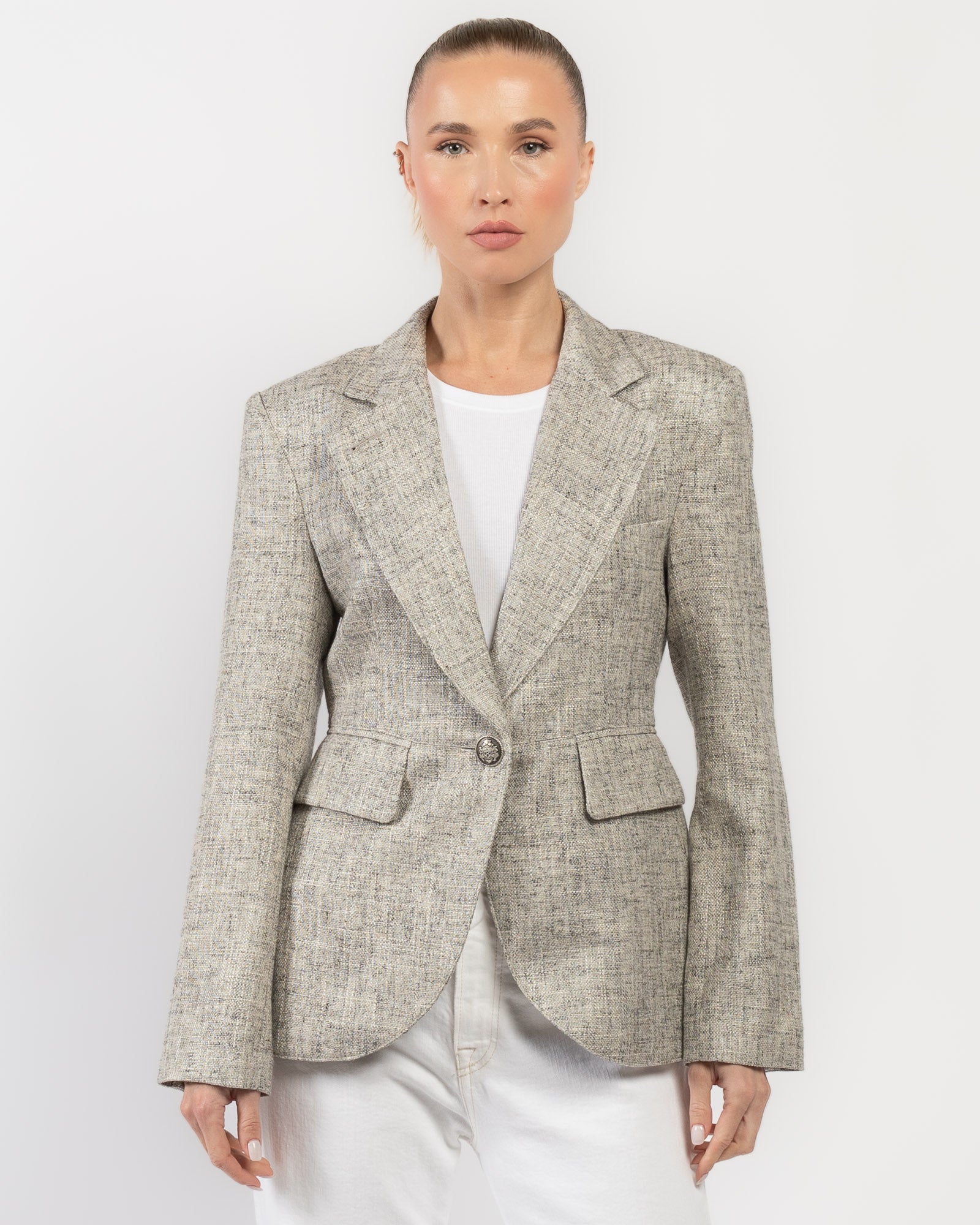 Seamed Blazer