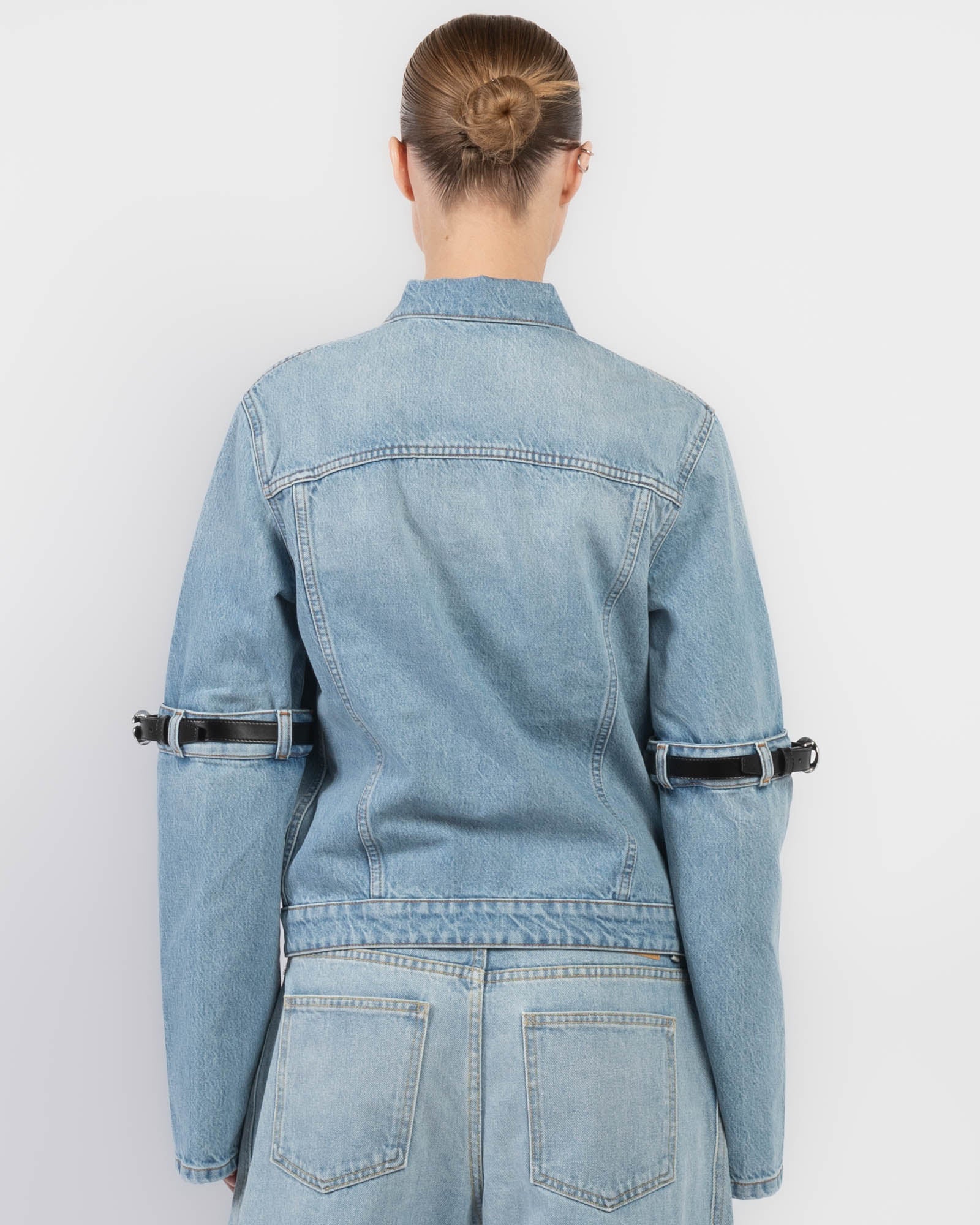 Hybrid Denim Short Jacket