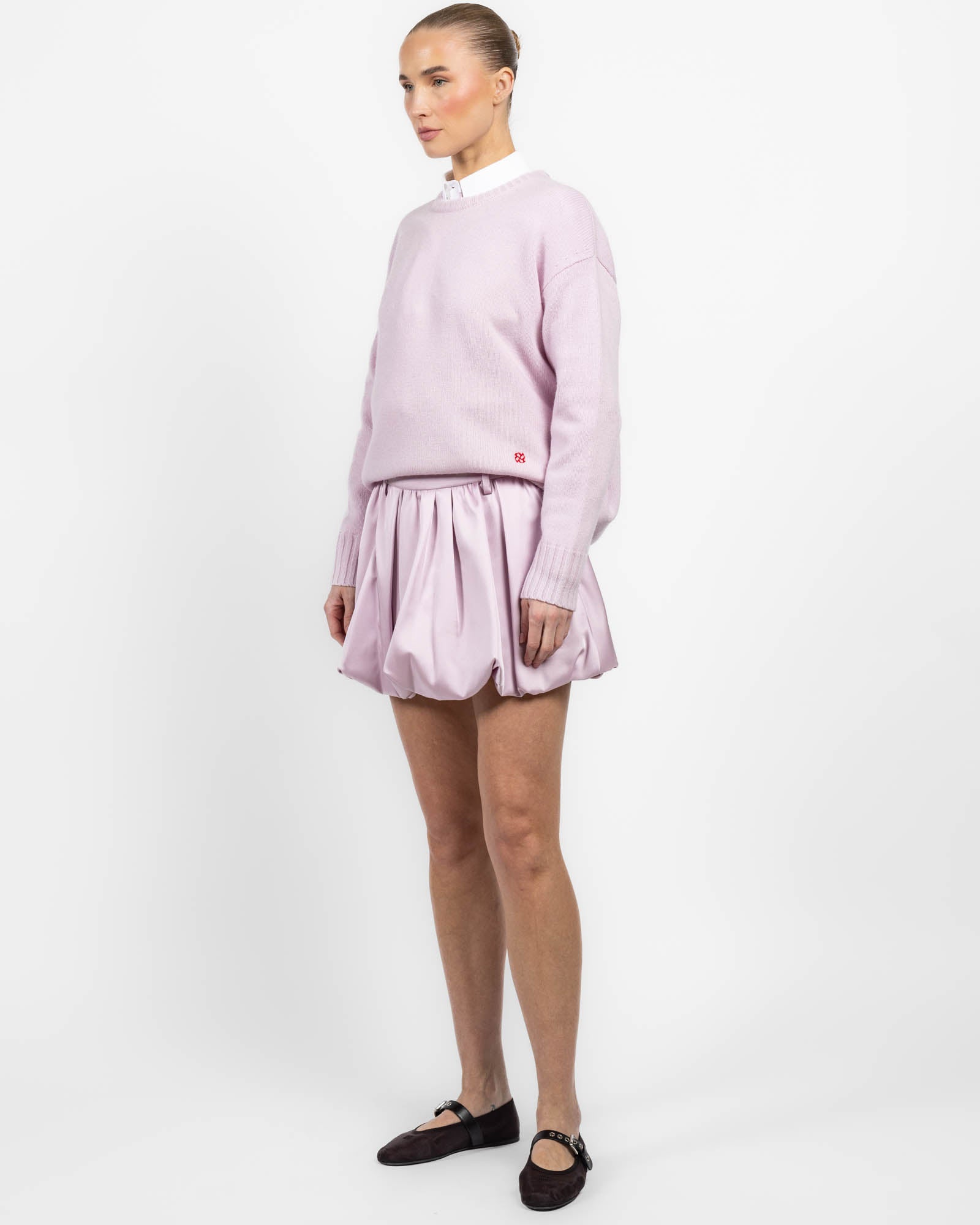 Shiny Statement Skirt