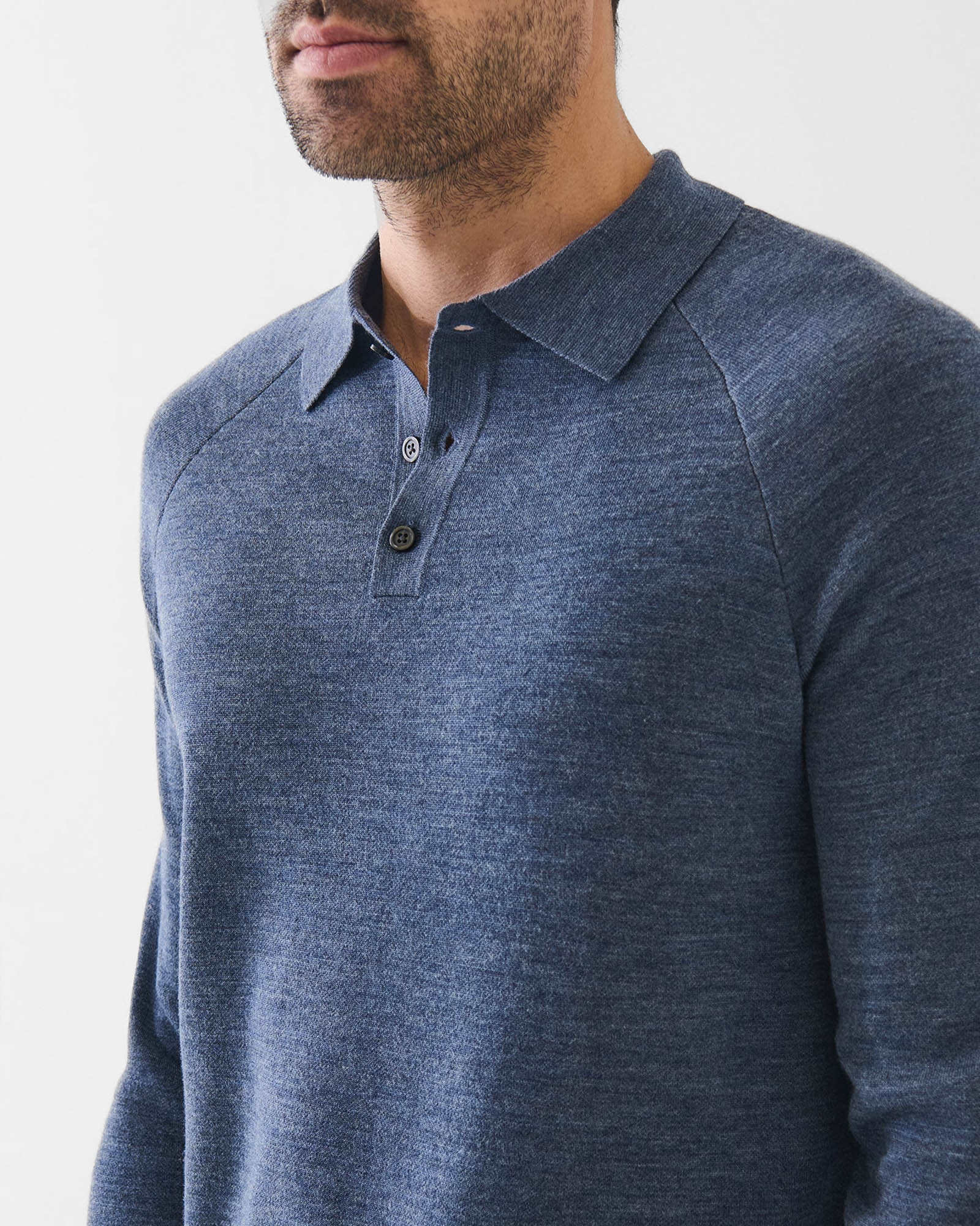 16 Gauge Double Face Button Polo