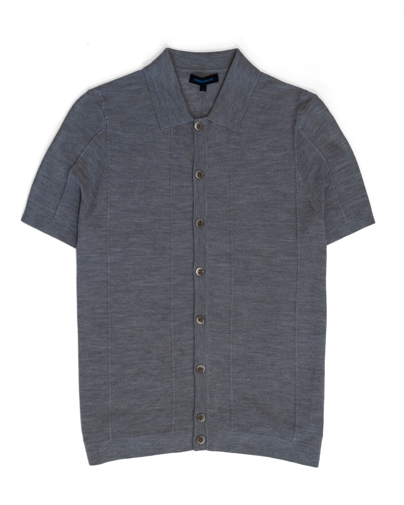 Short Sleeve Seed Stitch Sweater