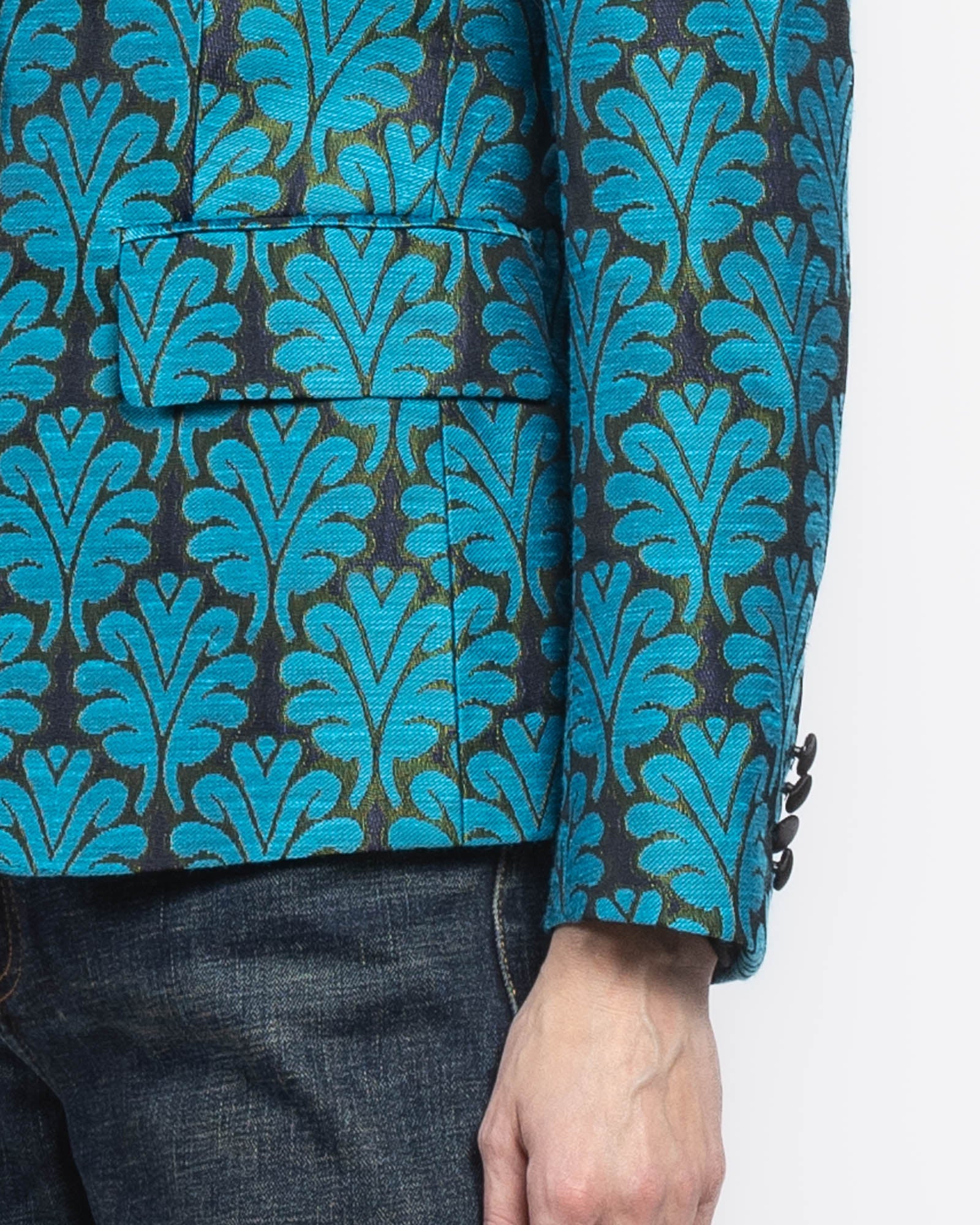 Veste de costume à motifs