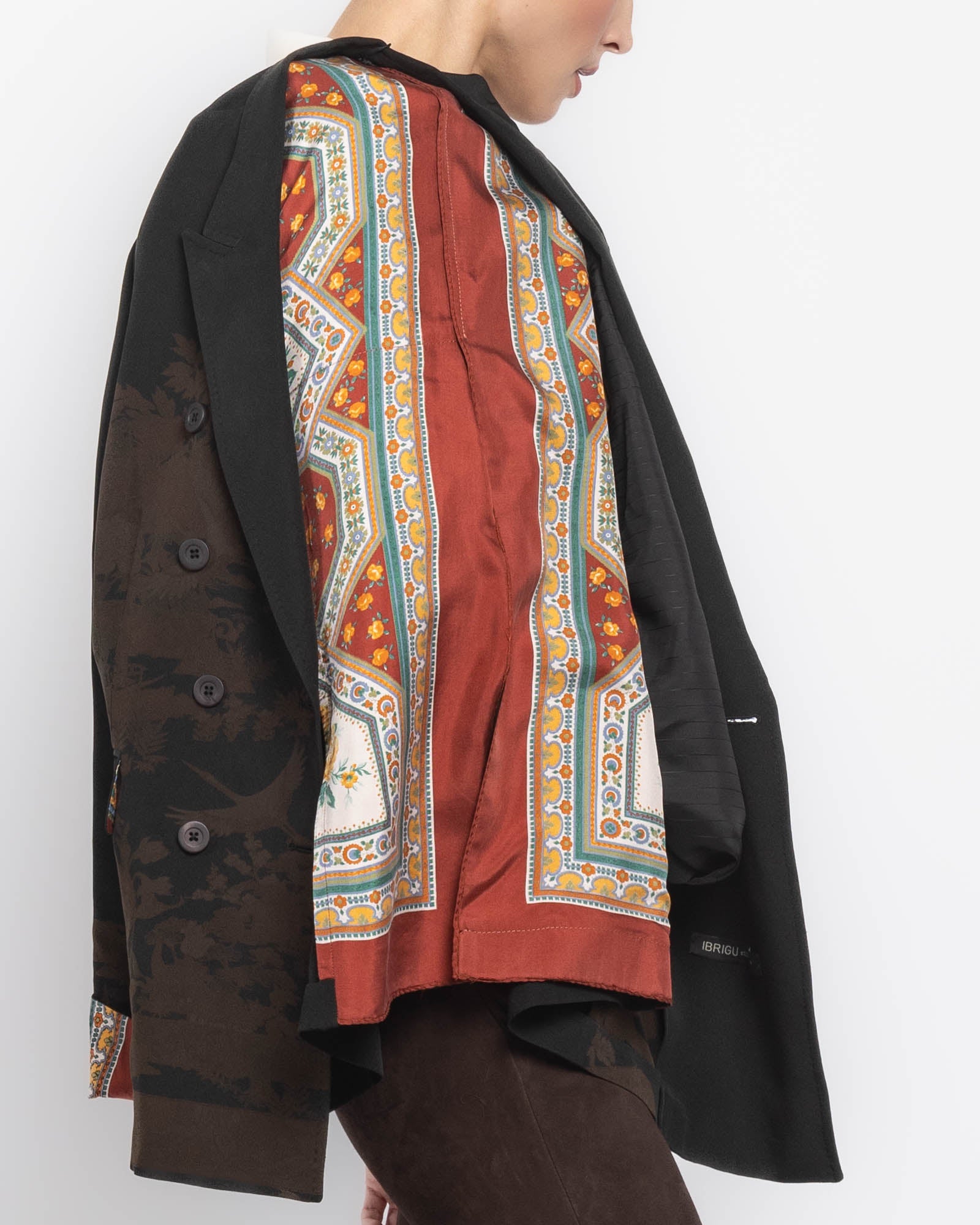 Double-Breasted Kimono