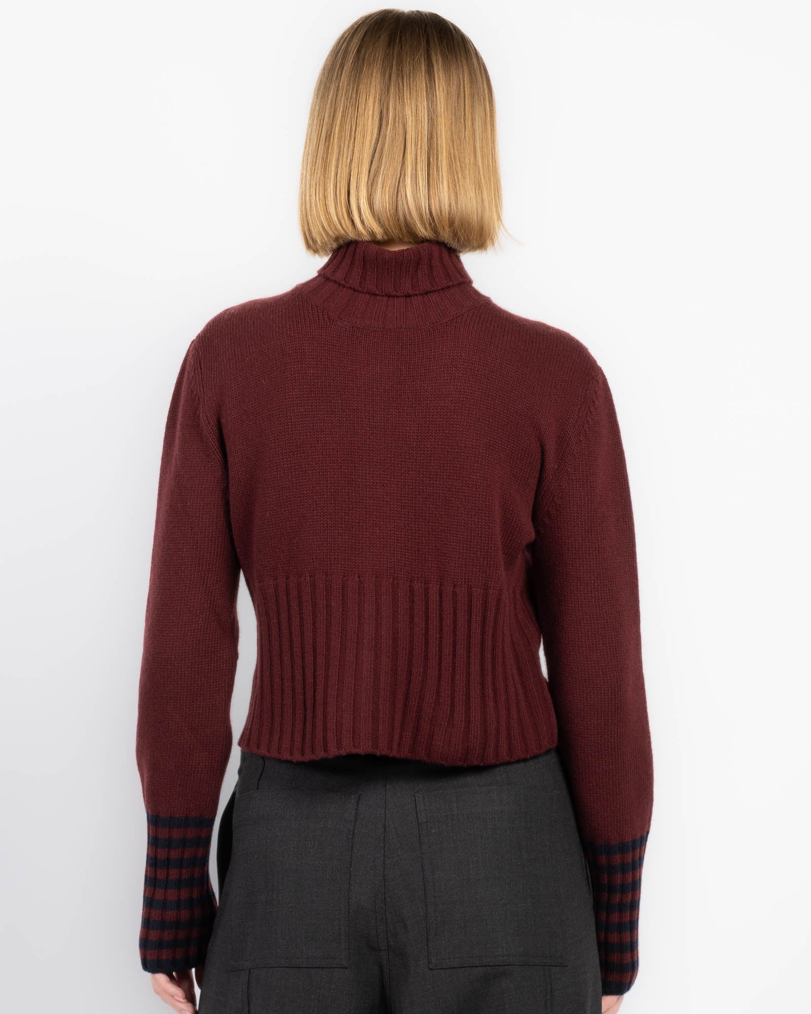 Knit Turtleneck Sweater