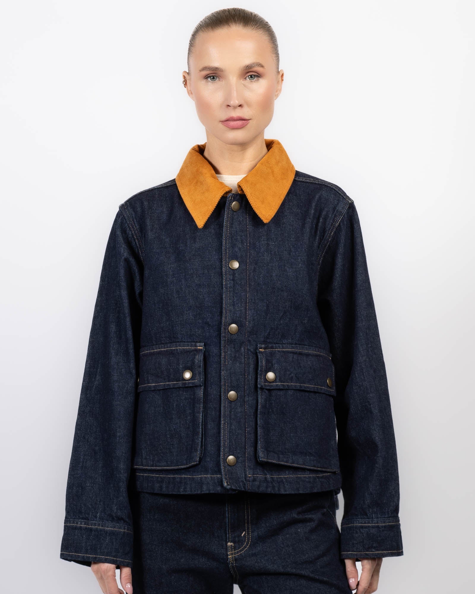 Denim Swing Jacket