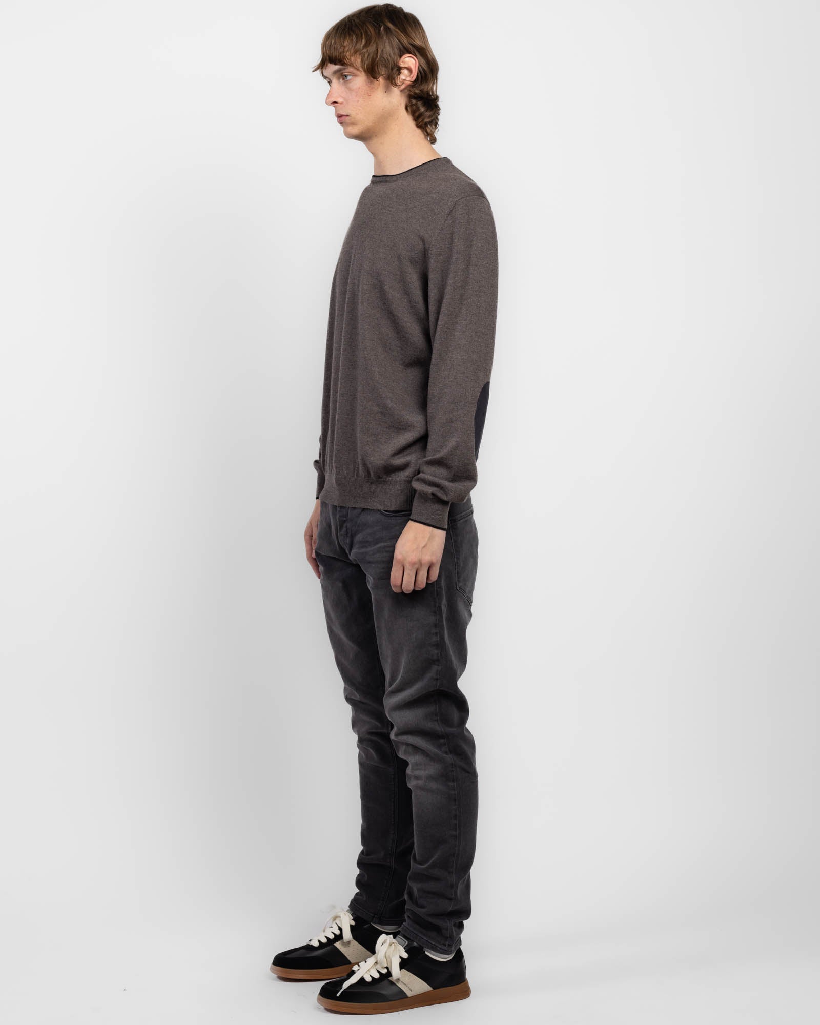 Patch Crew Neck