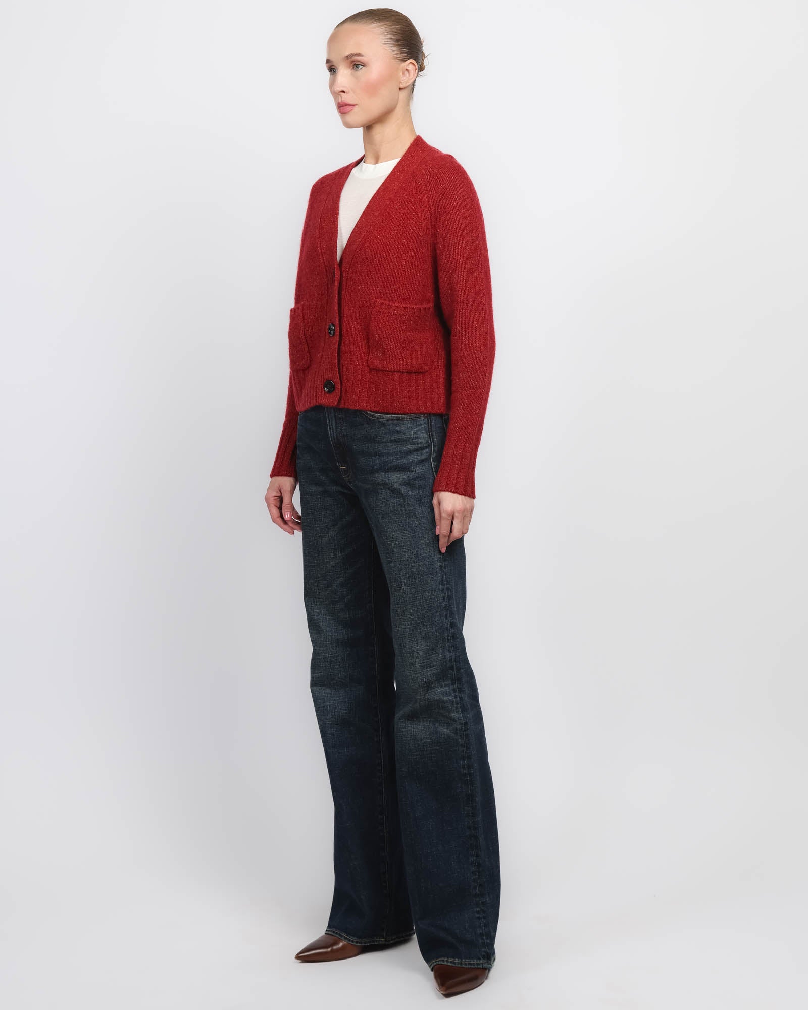 V-Neck Cardigan