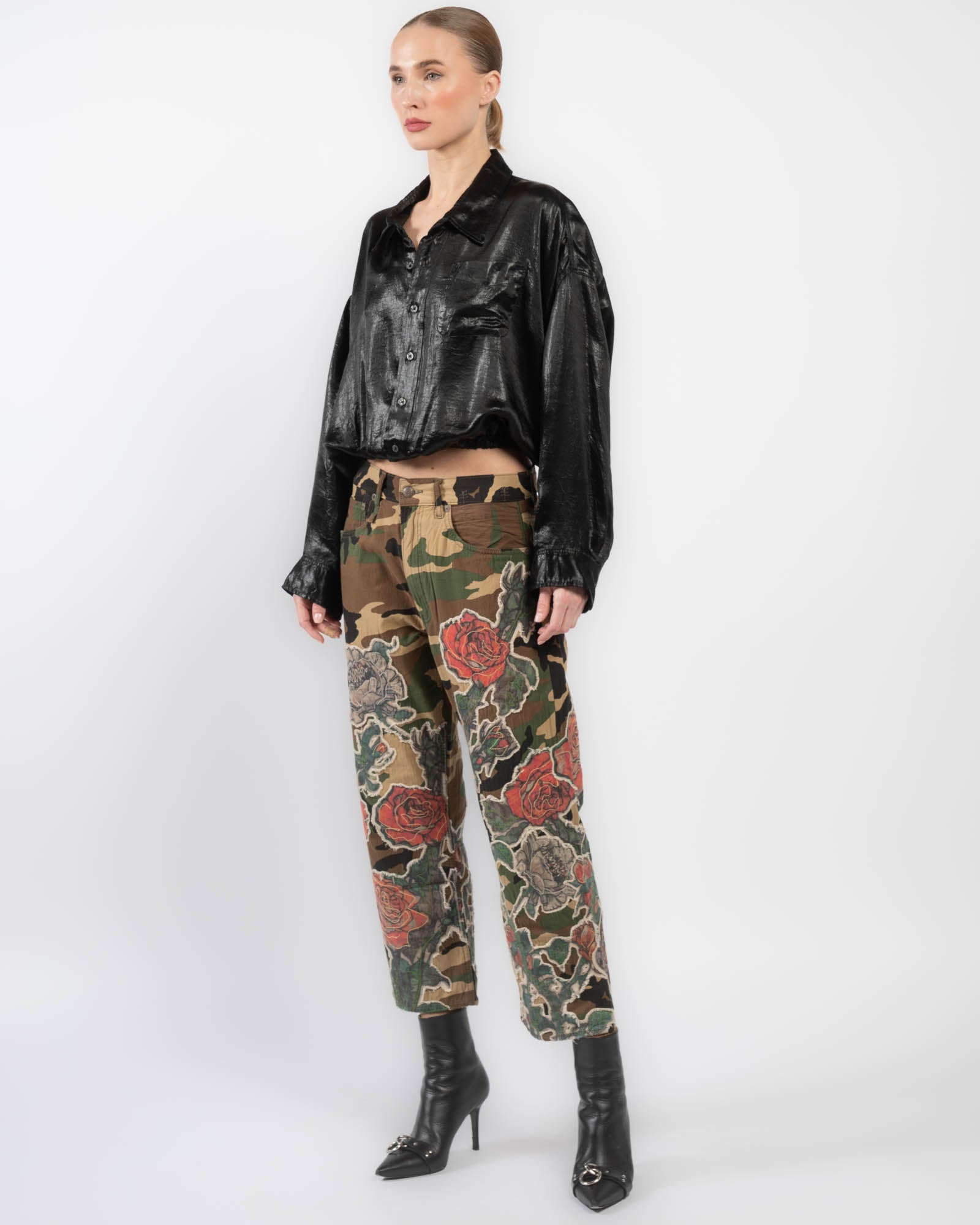 Crossover Bubble Shirt