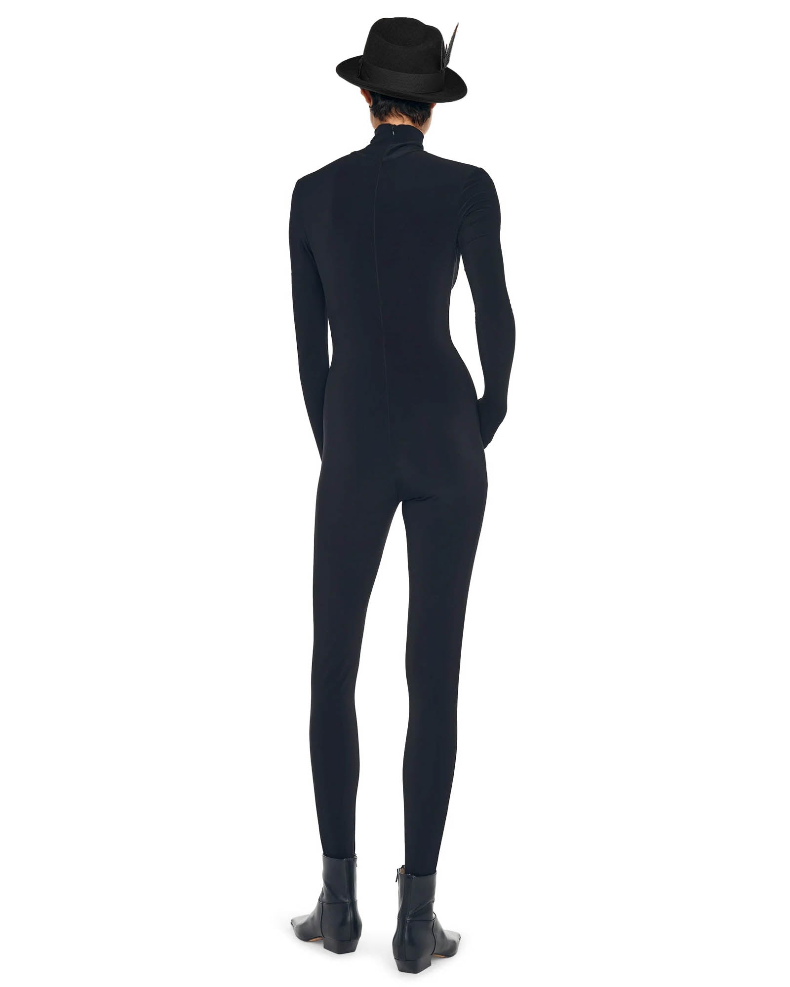 Long Sleeve Catsuit with Footie