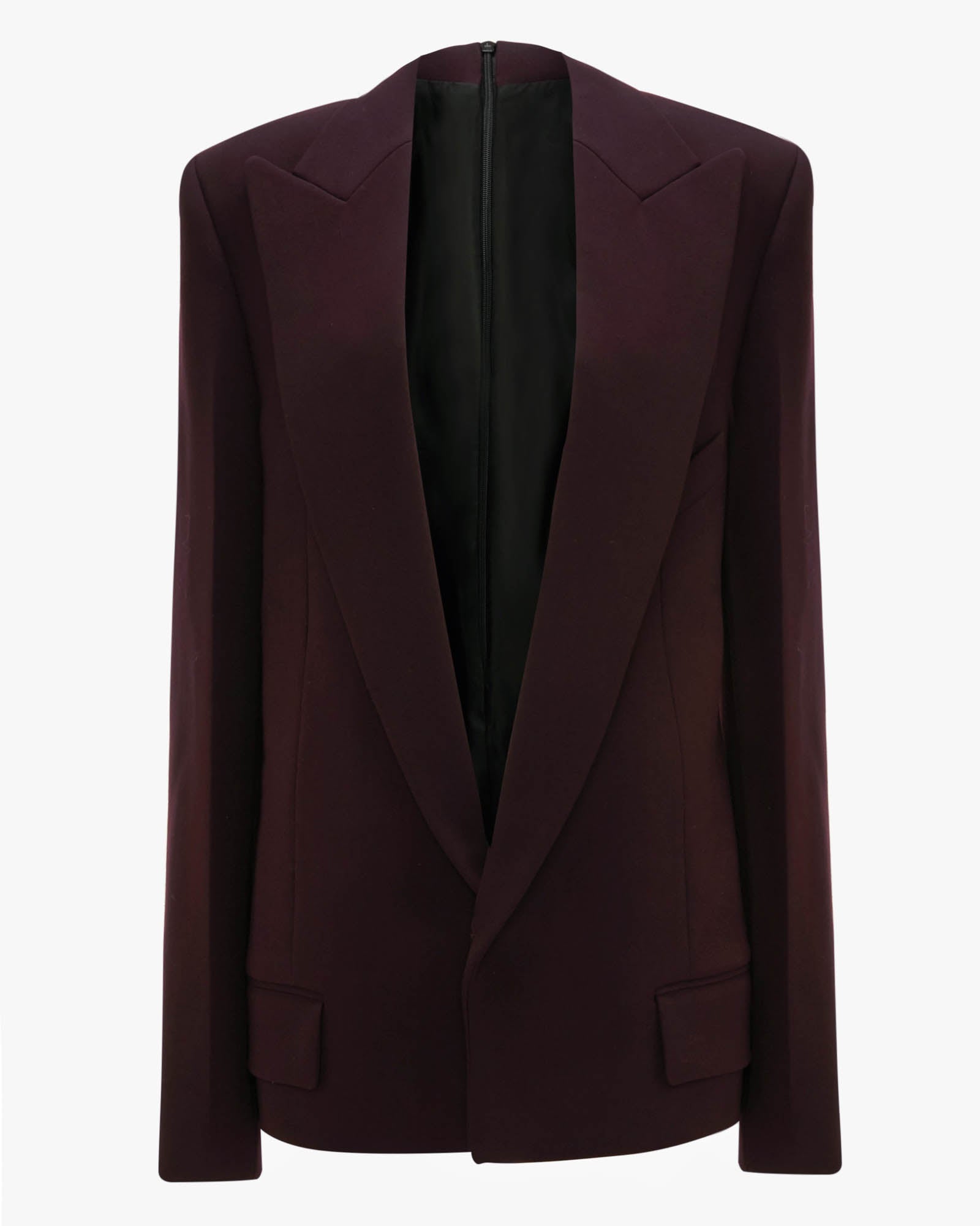 Dropped Lapel Jacket