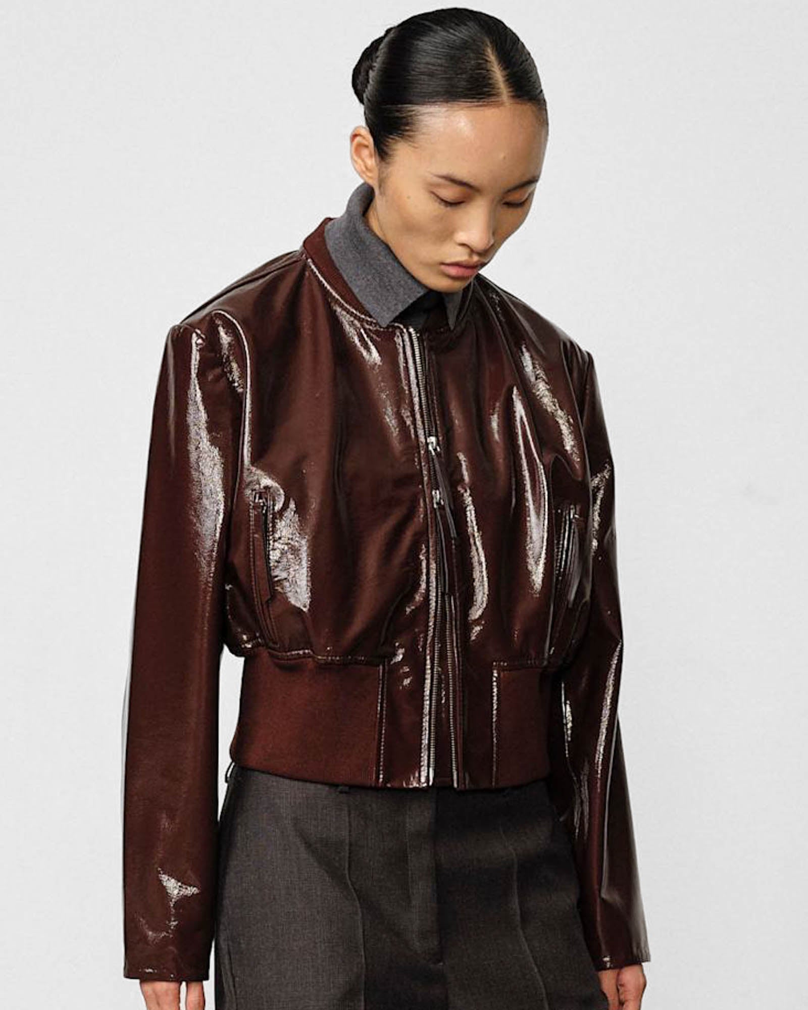 Heather Bomber Jacket