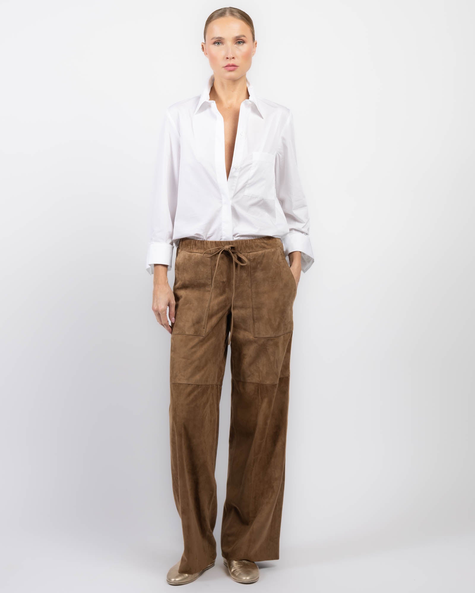 Pantalon de survêtement à cordon de serrage