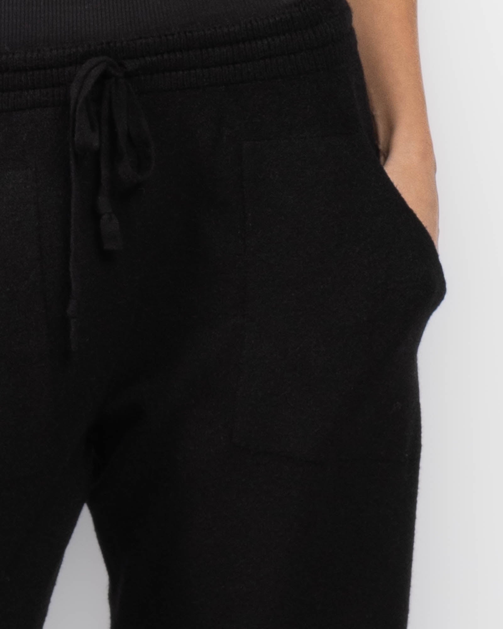 Straight Knit Wide Pants