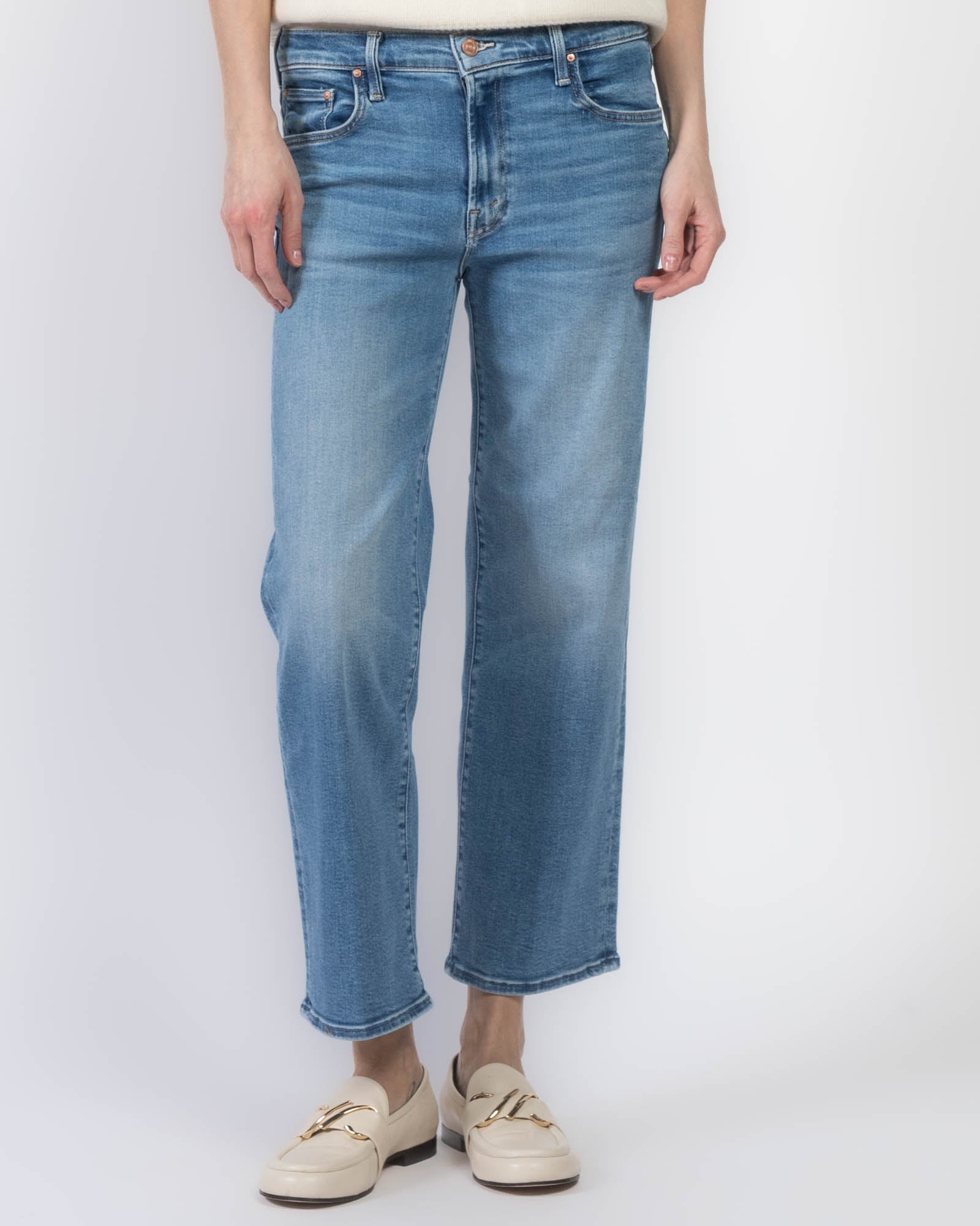Mr Rambler Zip Ankle Jeans