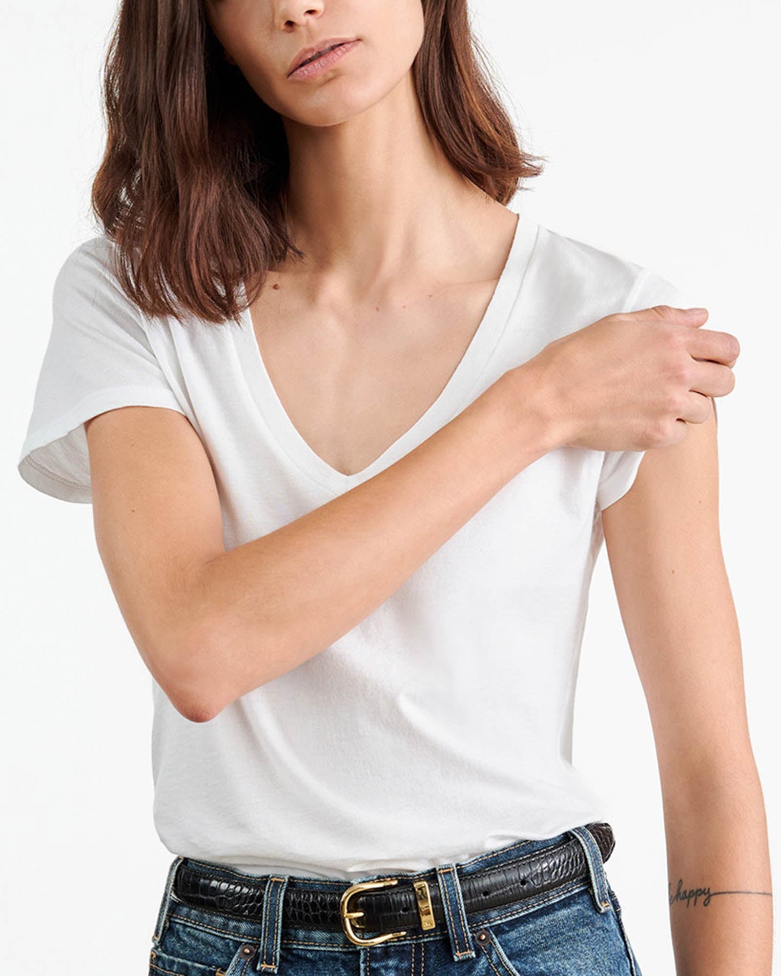 Nili Lotan - Carol V-Neck Tee