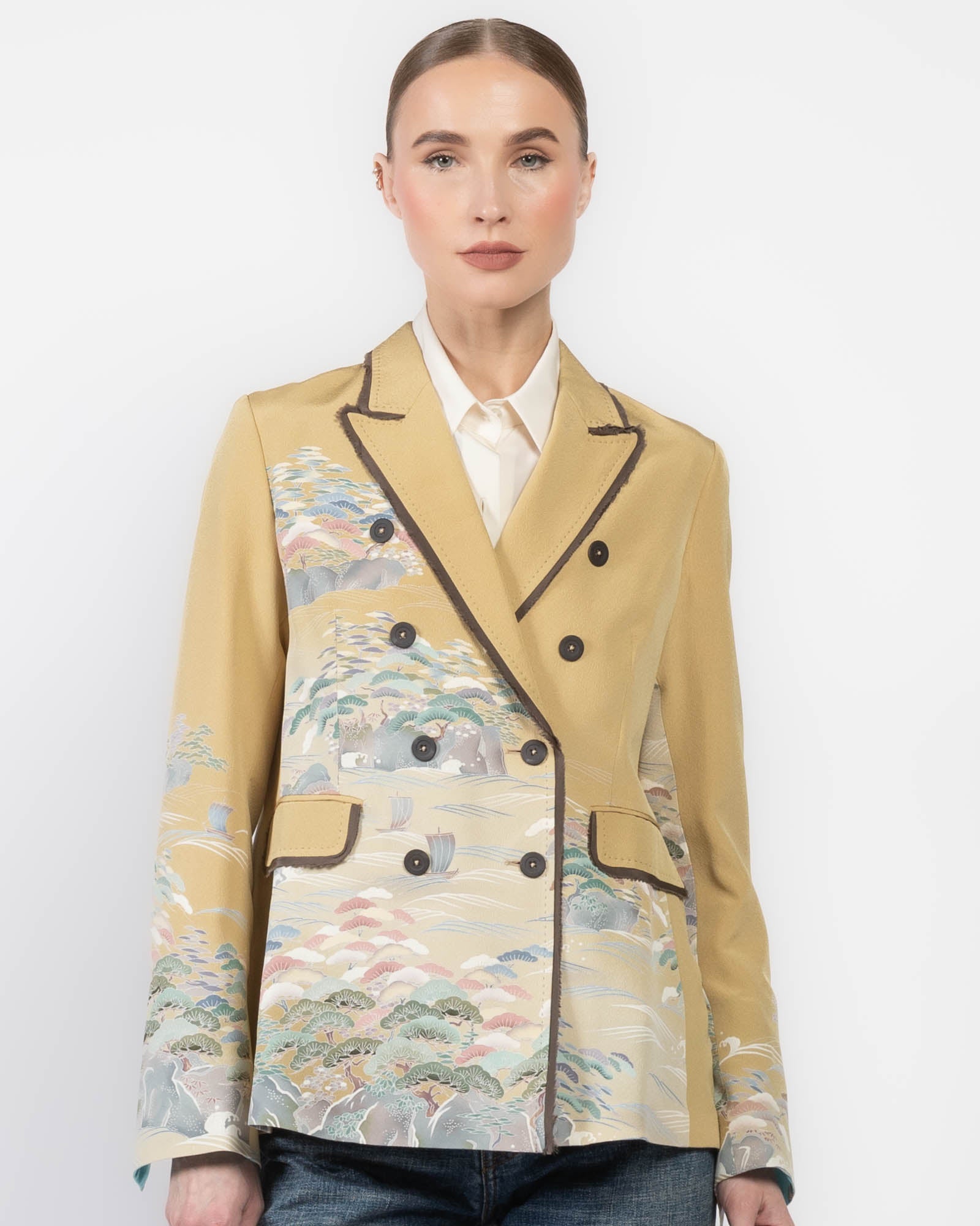 Overdye Kimono Jacket