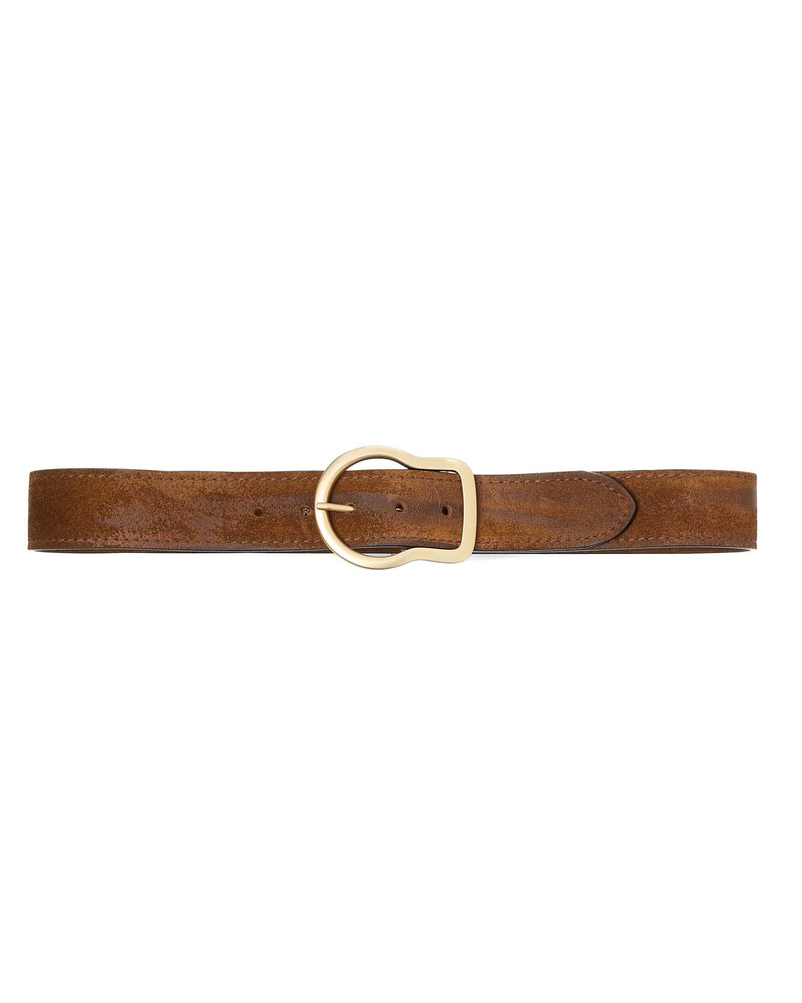 Ceinture en daim de 4 cm