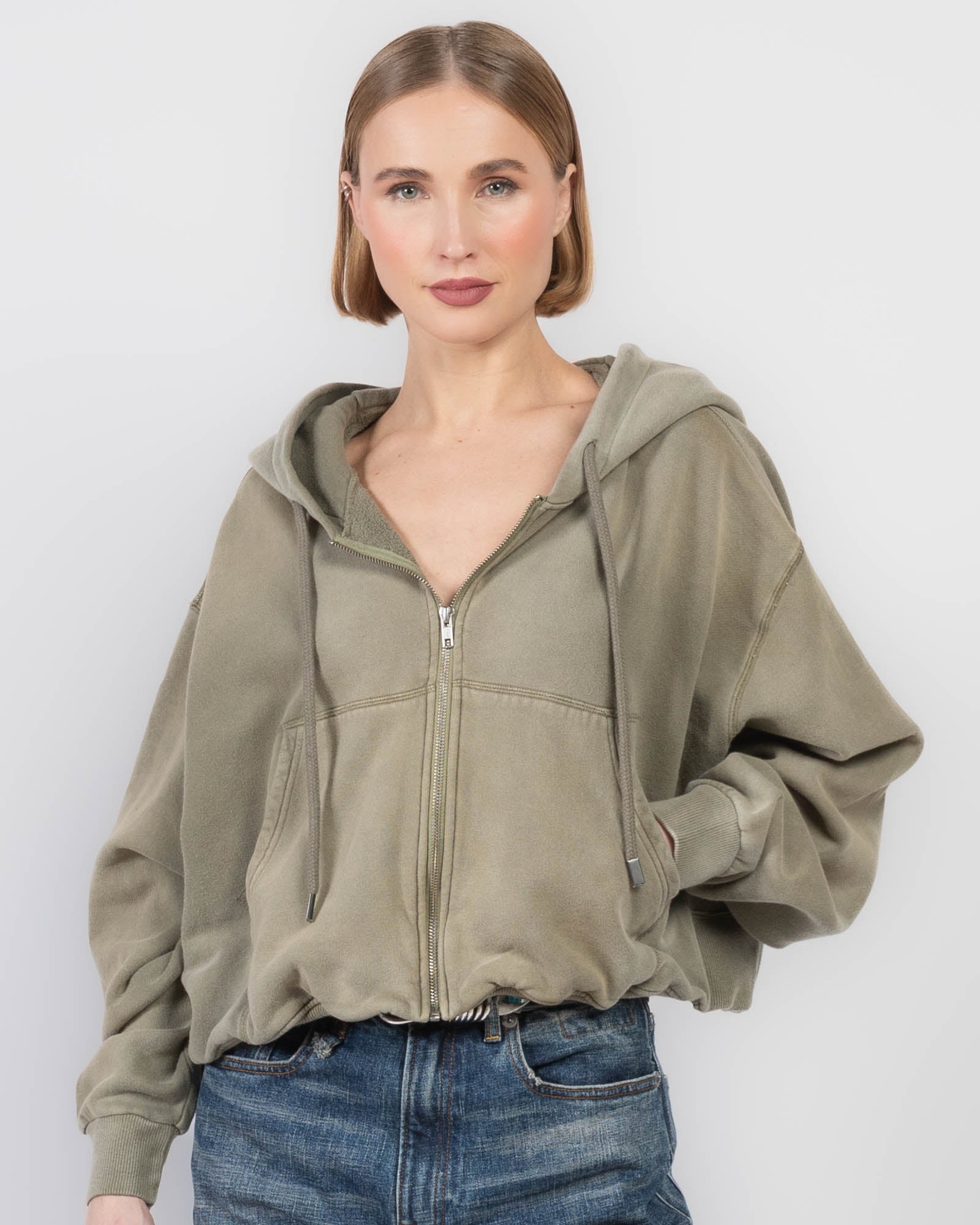 Balloon Zipup Hoodie