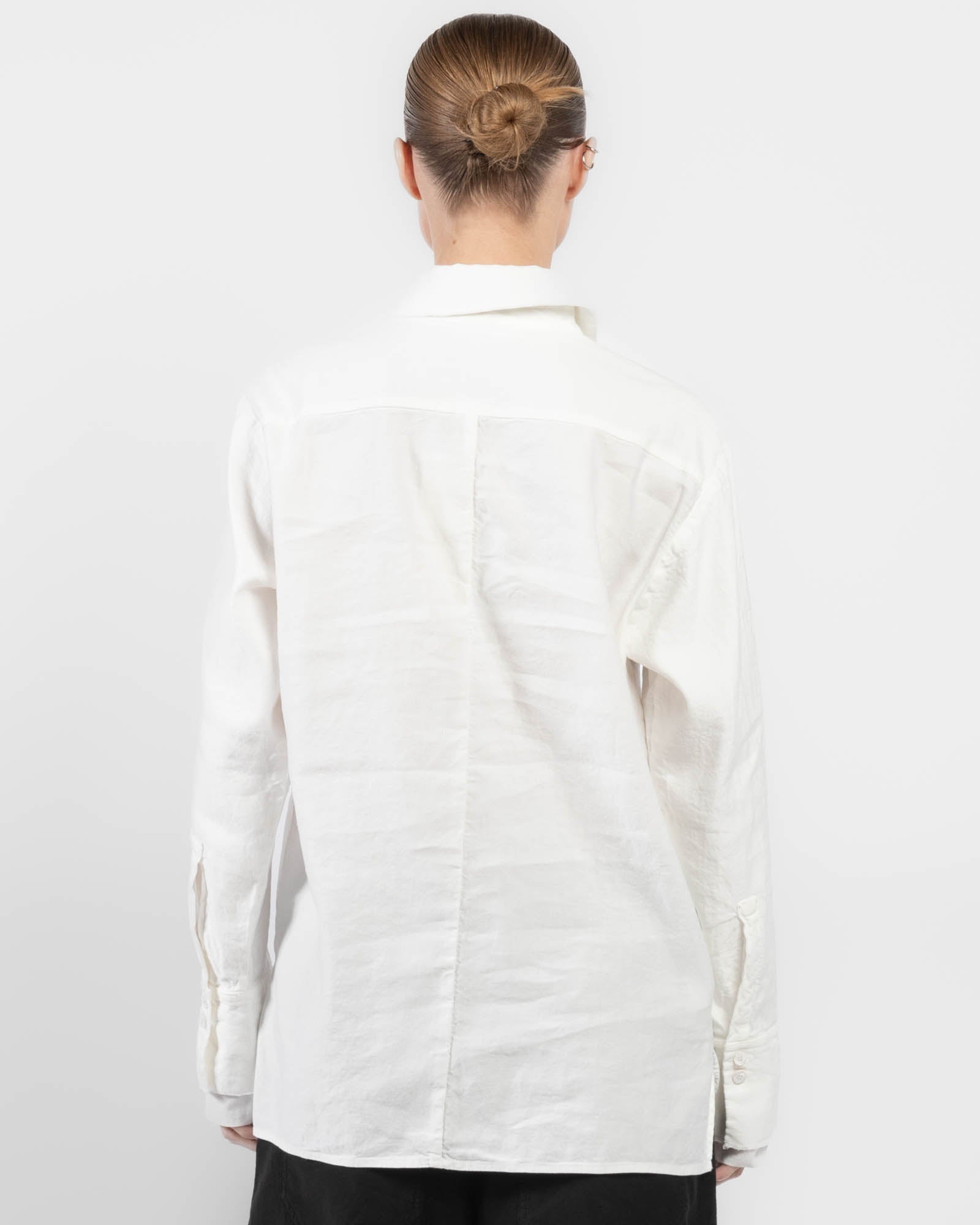 Double Cuff Mixed Shirt