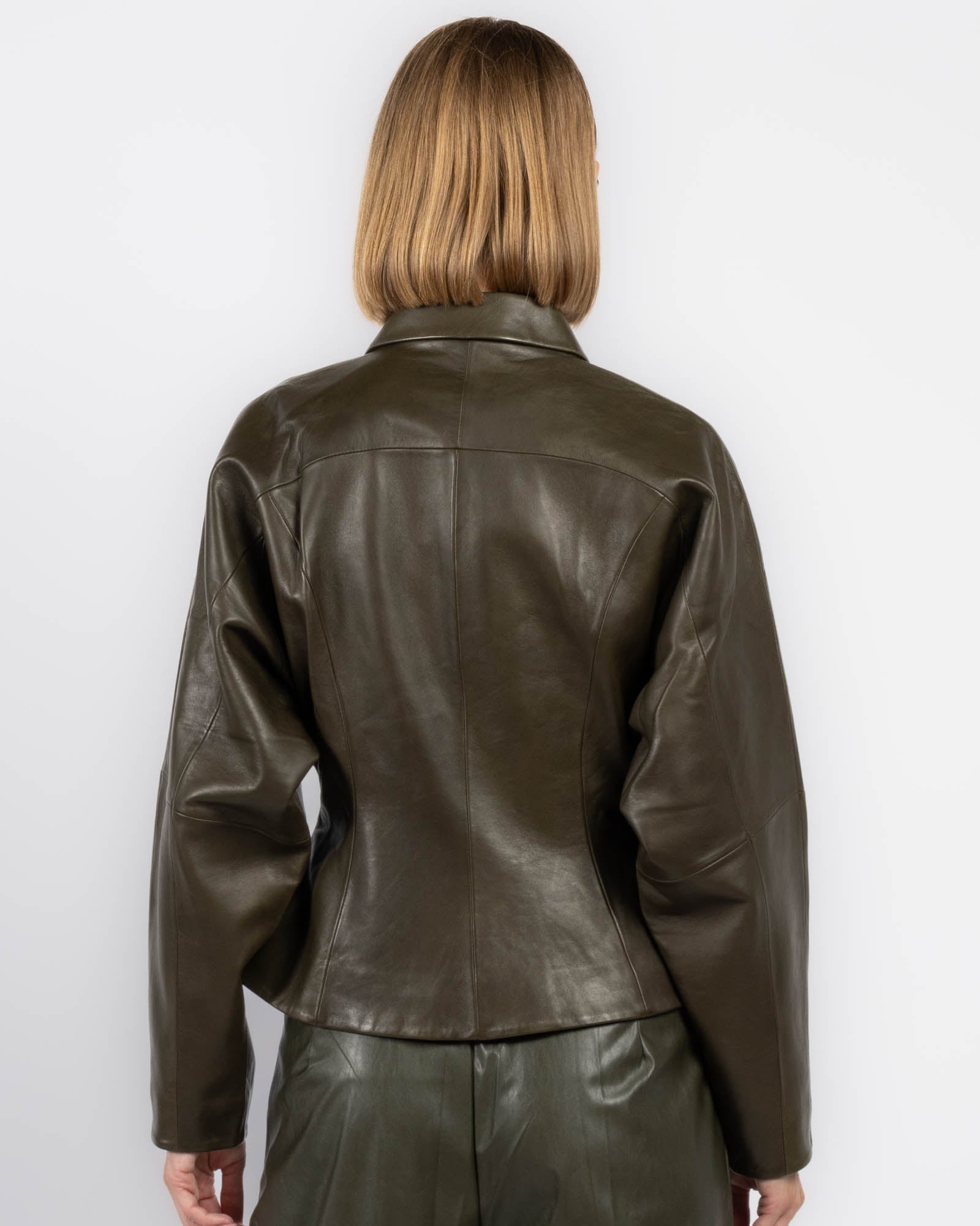 Fitted Leather Jacket