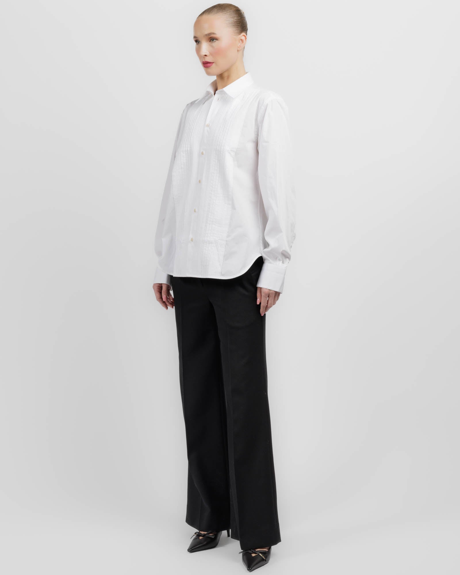 Pintuck Shirt