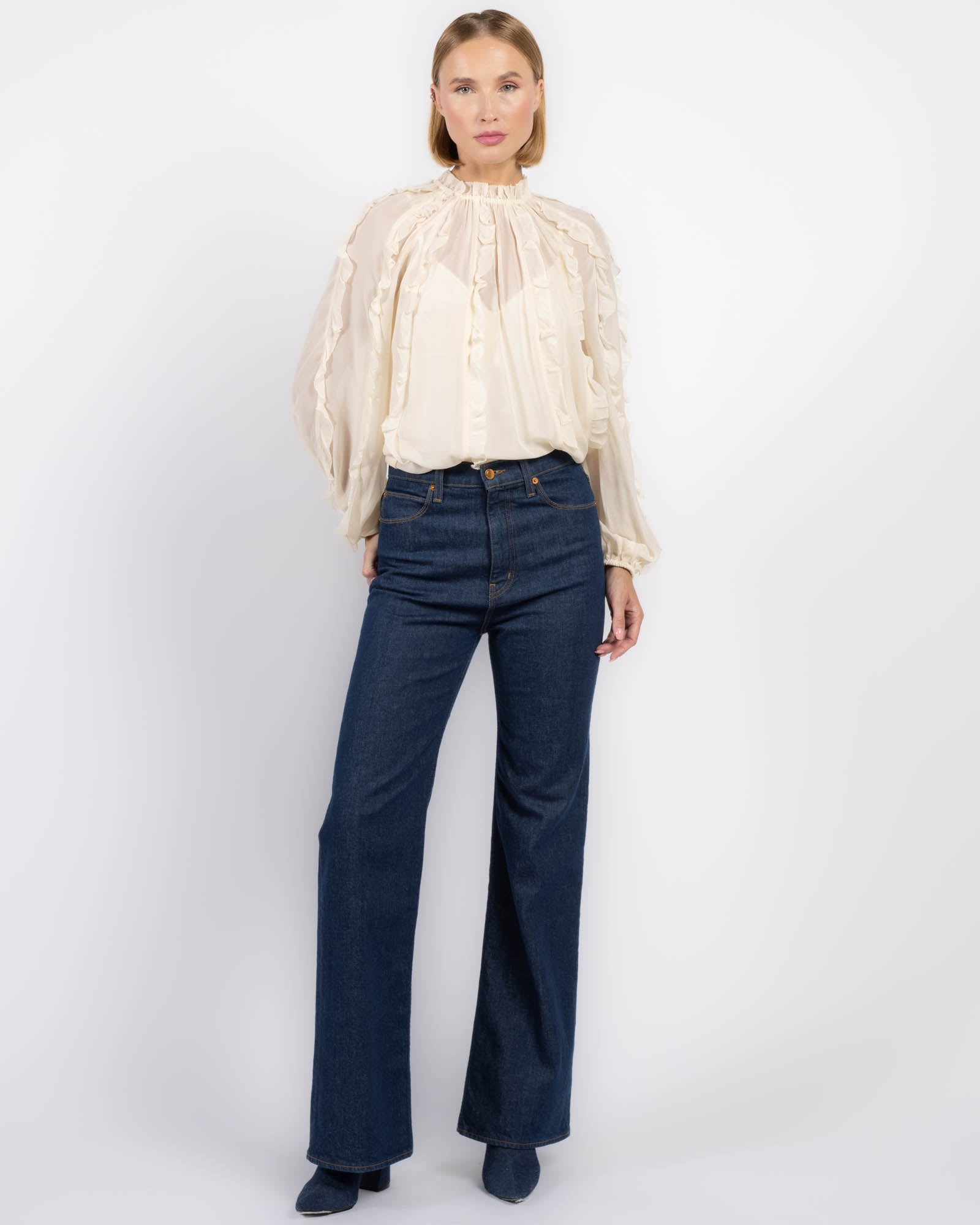 Frill Billow Top