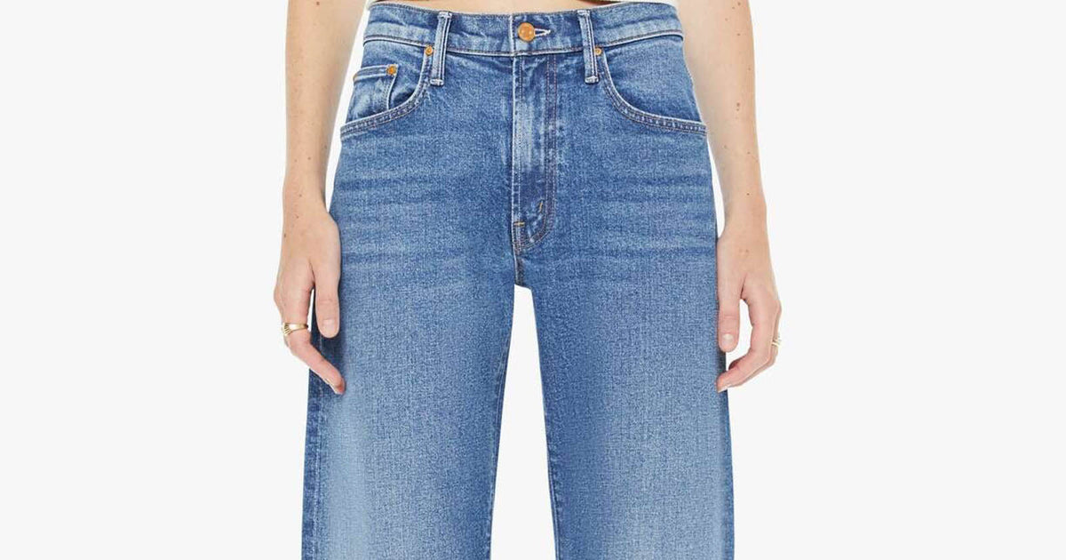 みはる【新品タグ付き】マザーデニム 23インチTHE LASSO HEEL MOTHER The Mid Rise Lasso Heel Jean