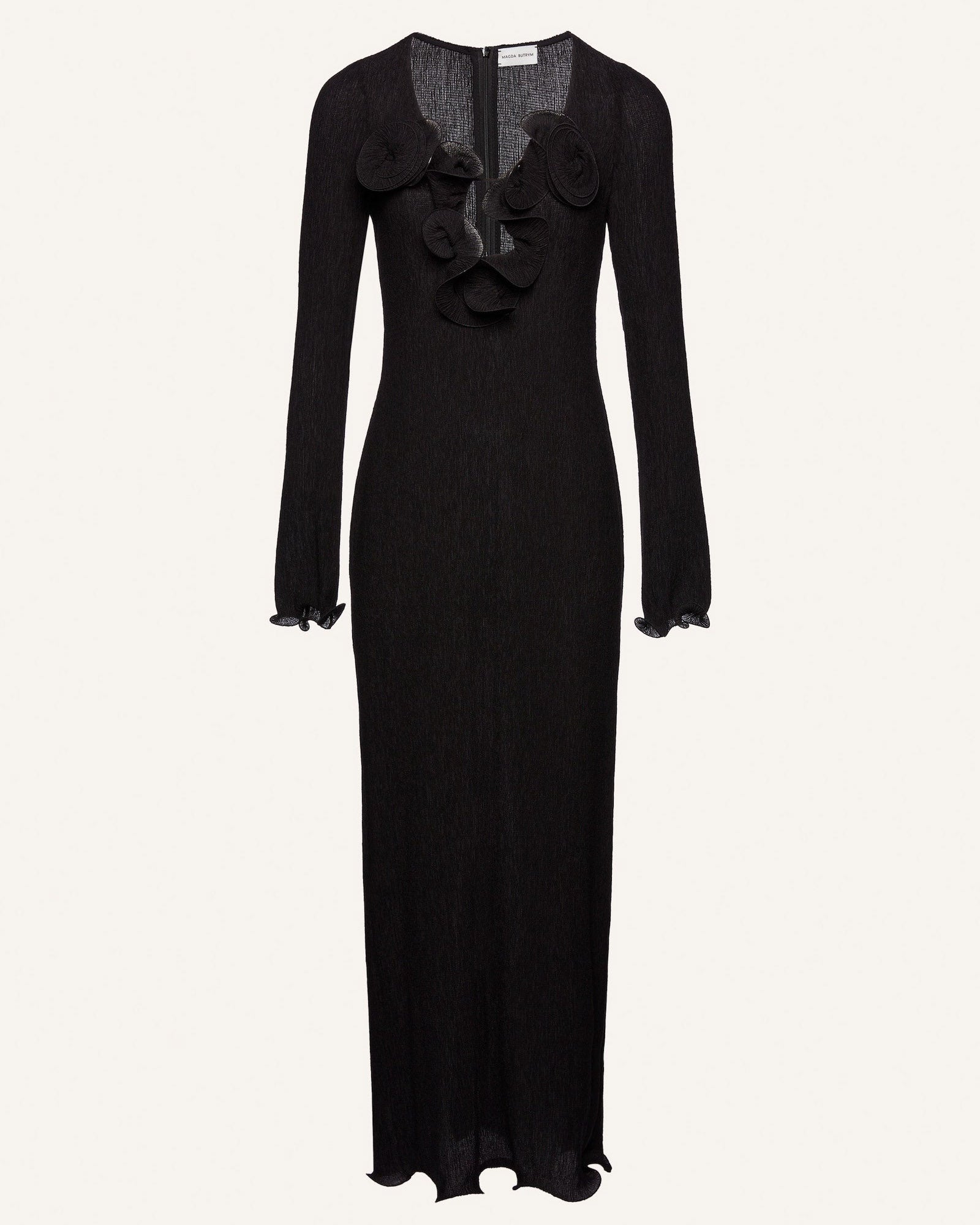 Shirred Floral Dress