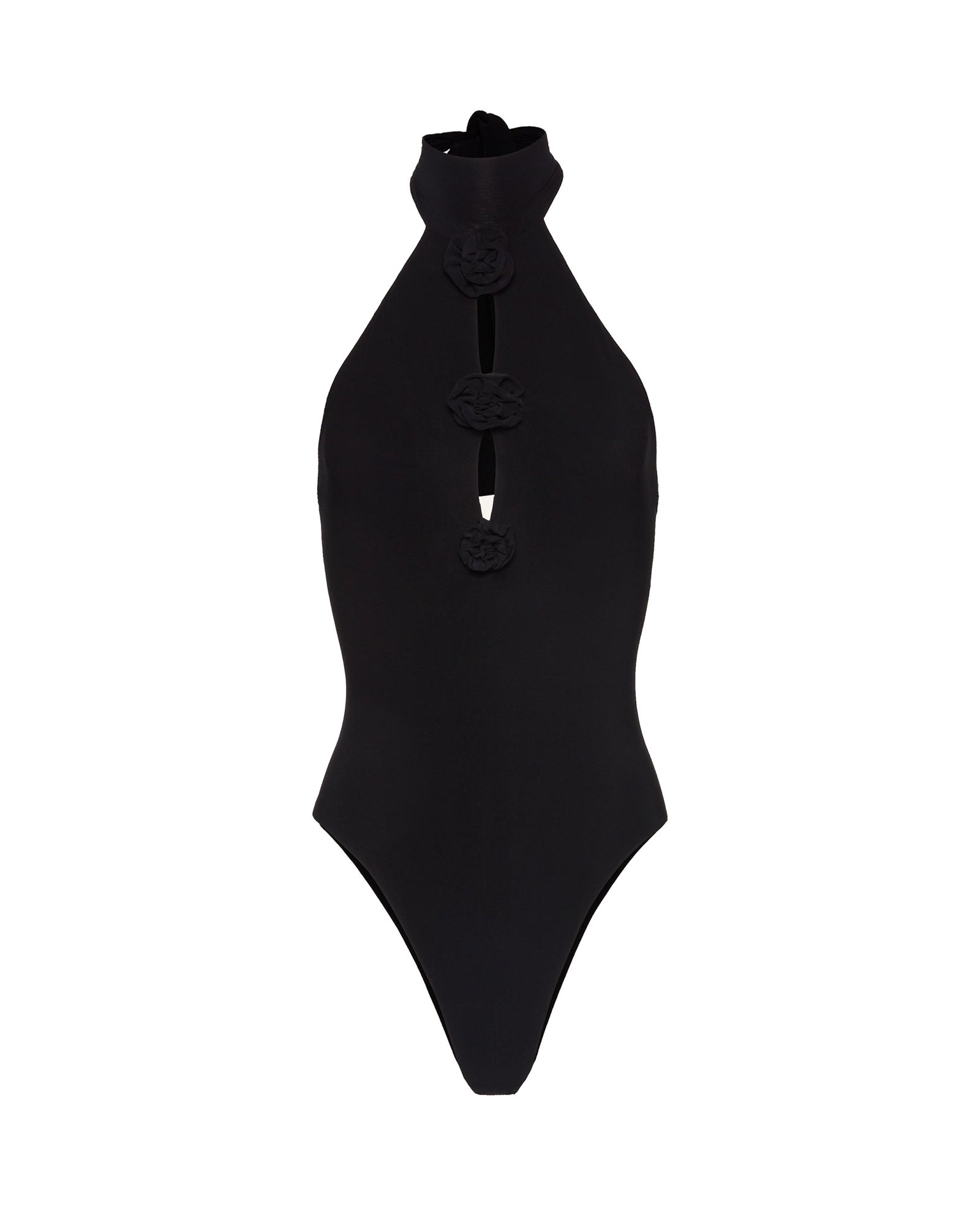 Rosette Halter Bodysuit