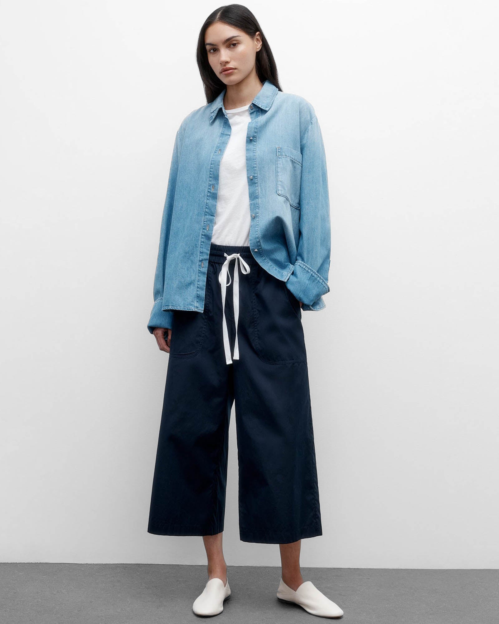 Cropped Main St. Pants