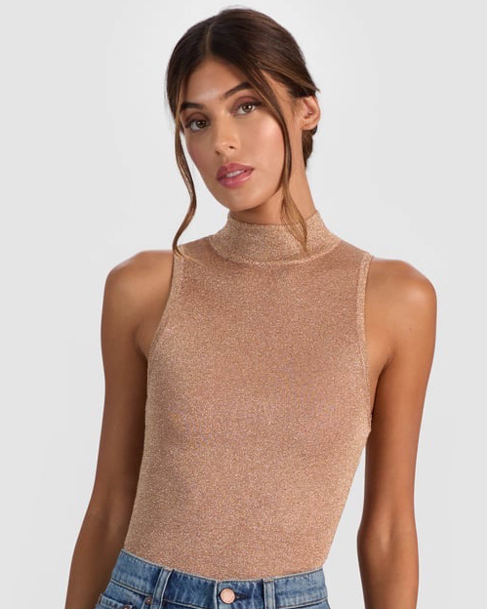Darcey Metallic Tank Top