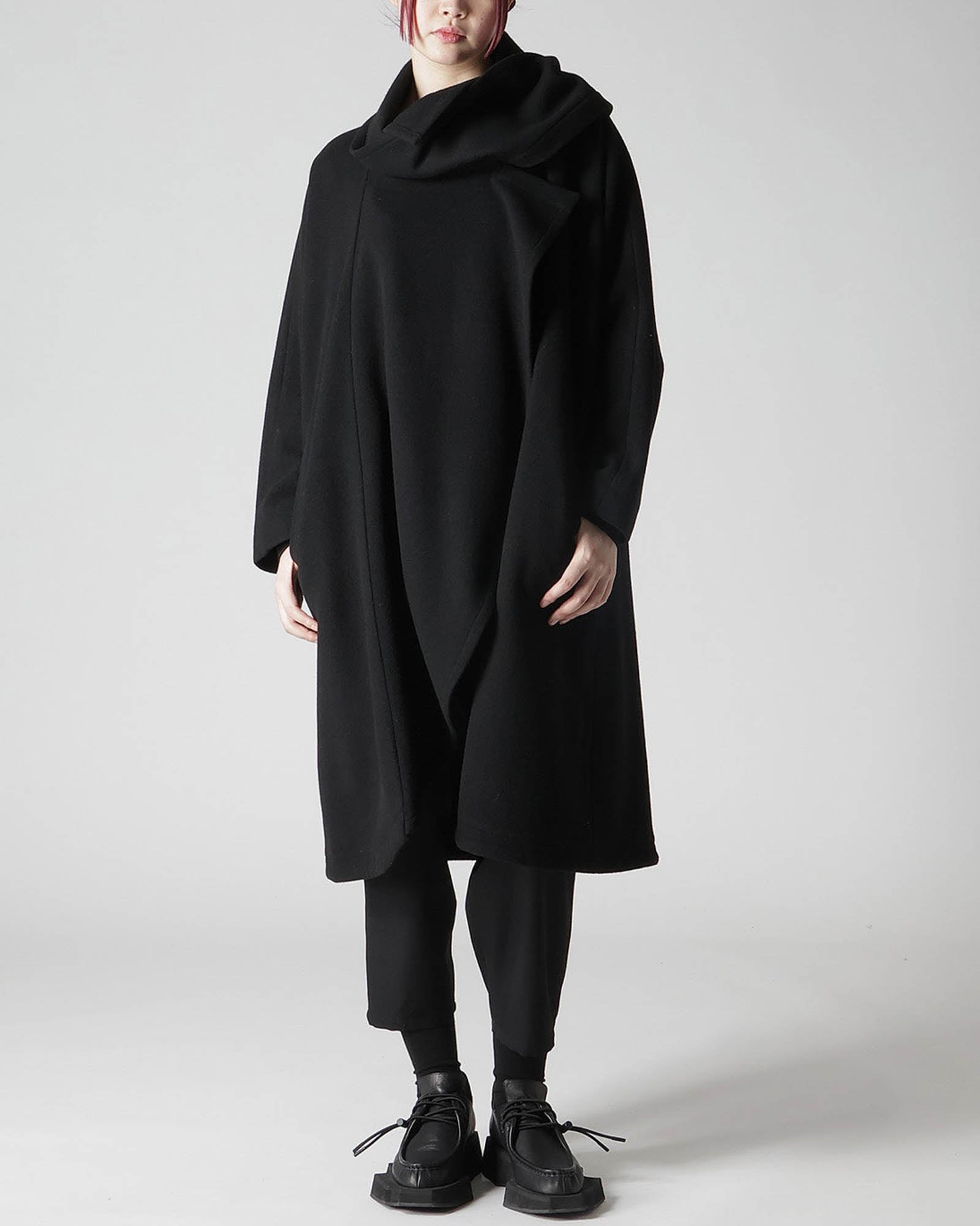 Stole Detail Coat