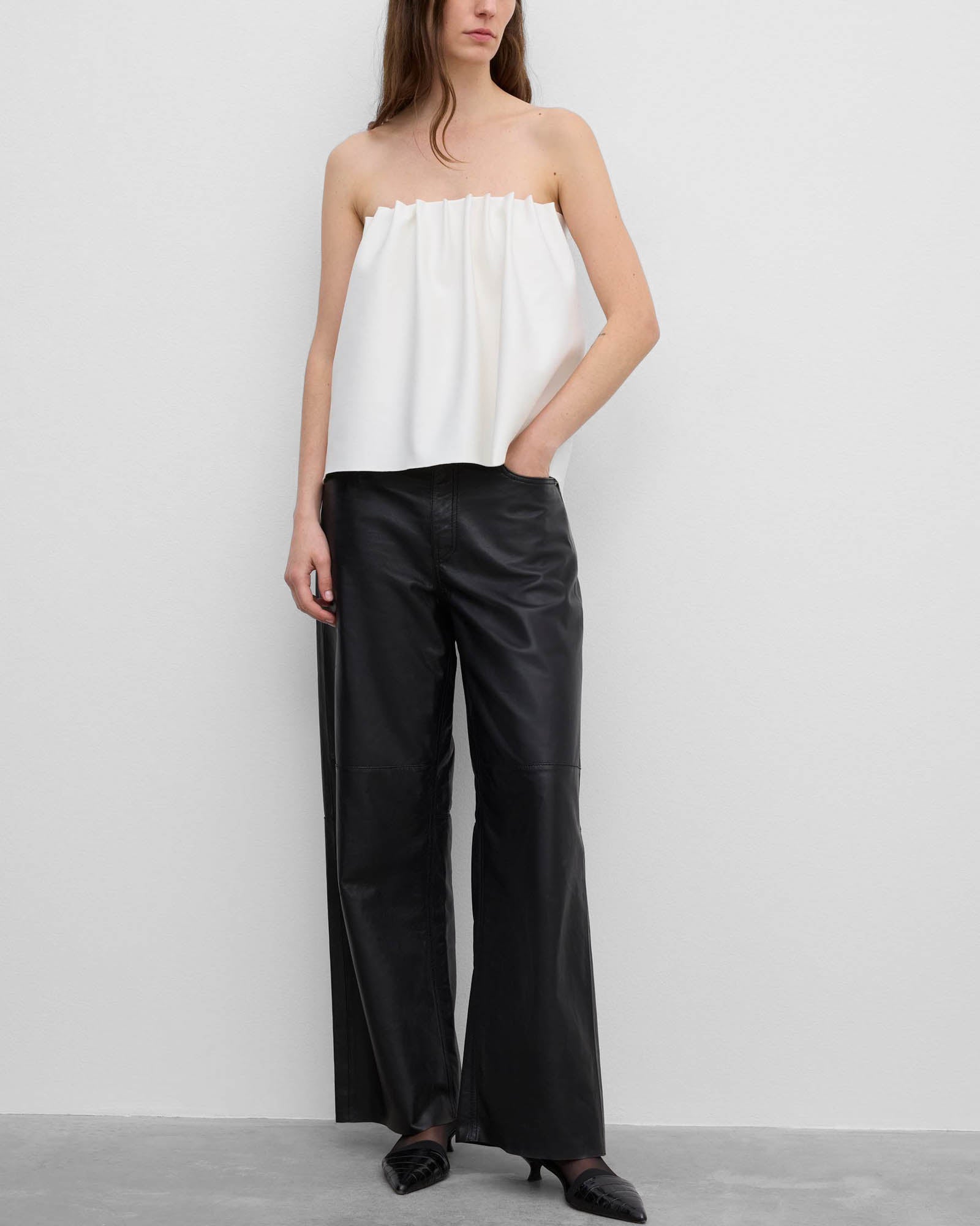 Rouched Tube Top