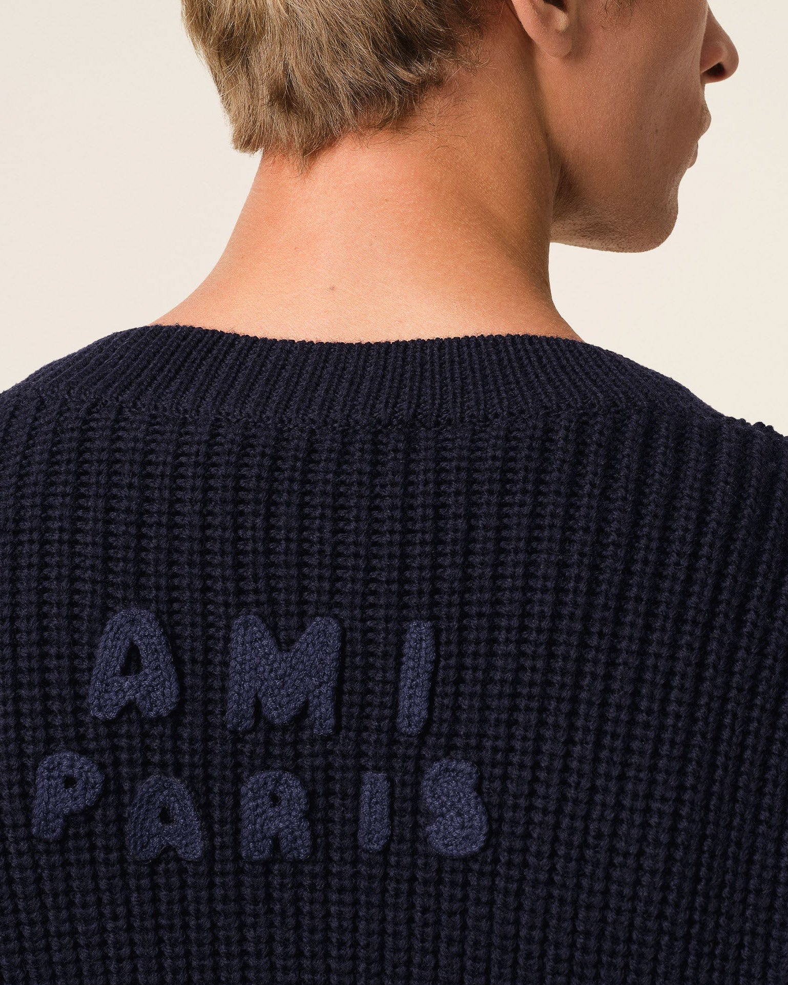 Ribbed V-Neck Sweater