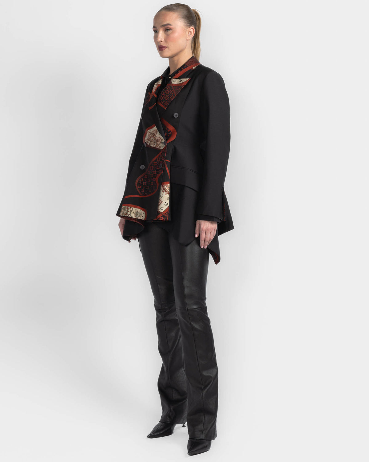 Flared Kimono Jacket