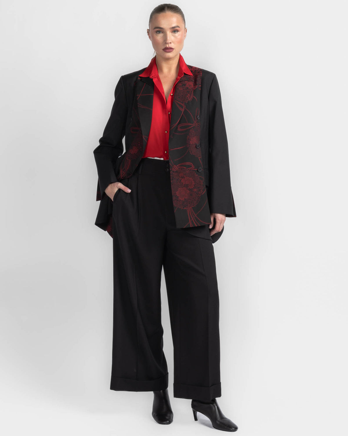 Flared Kimono Jacket