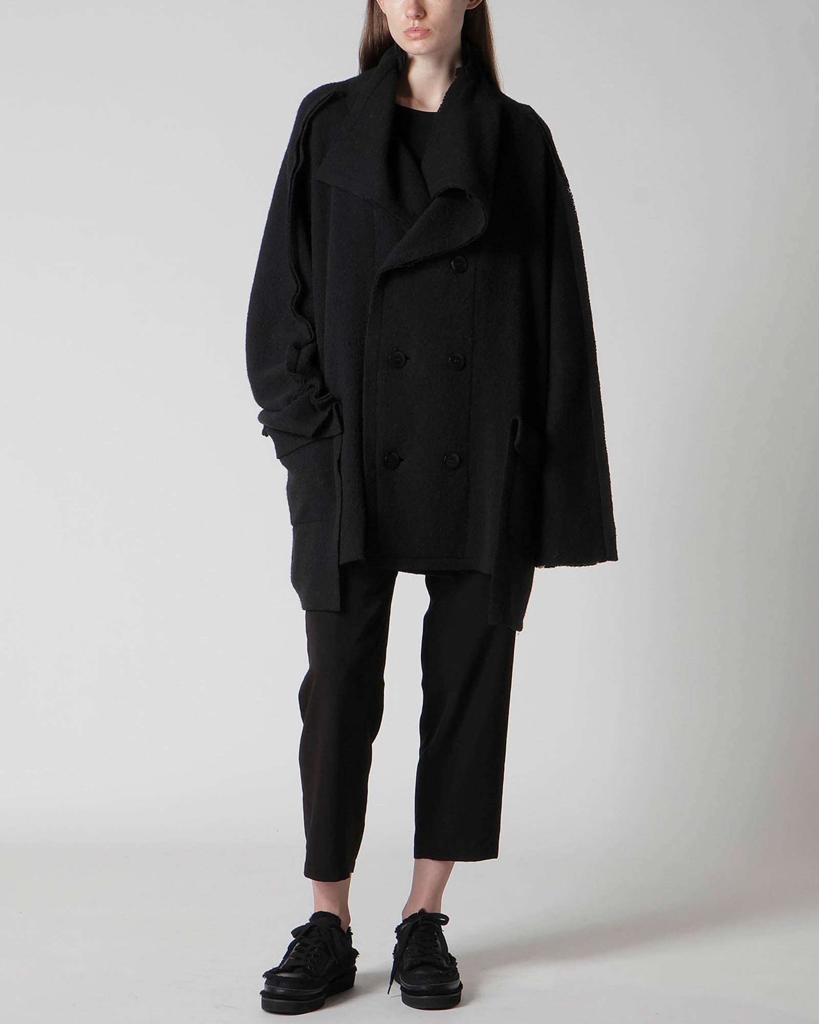 Seam Detail Peacoat