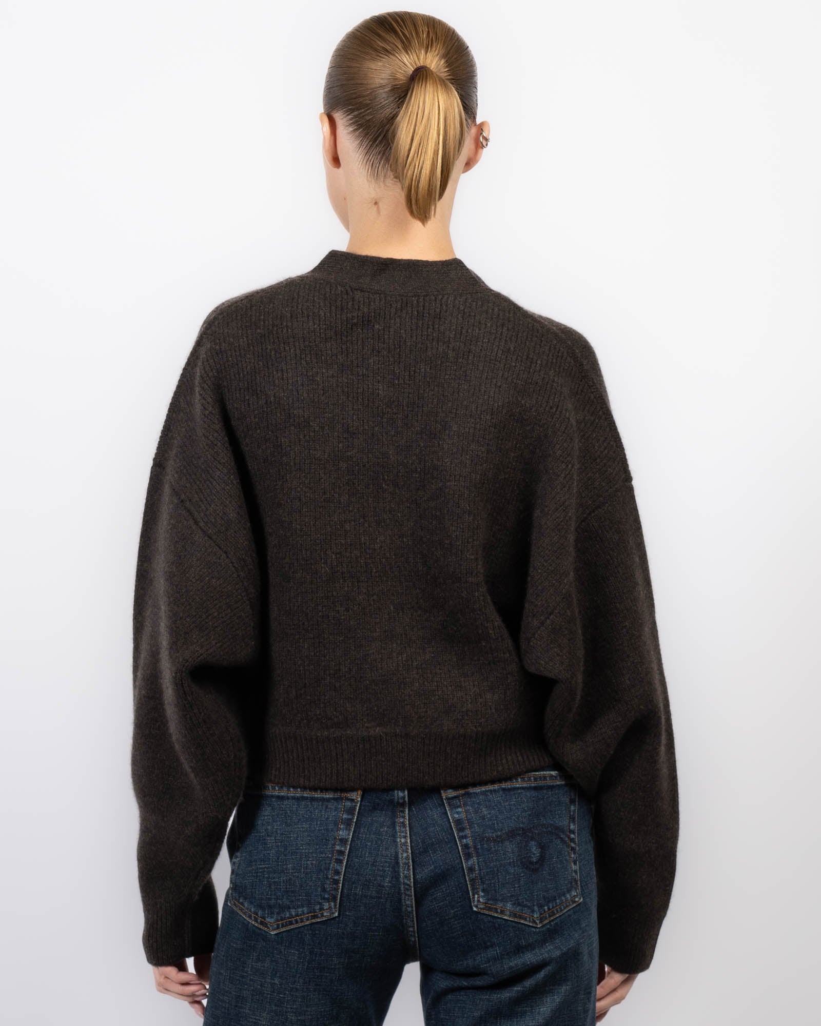 Derios Cardigan With Scarf