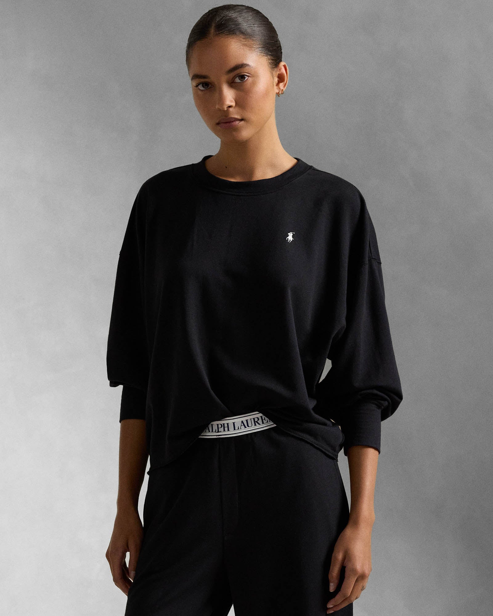 Crew Wide Leg Pant Set