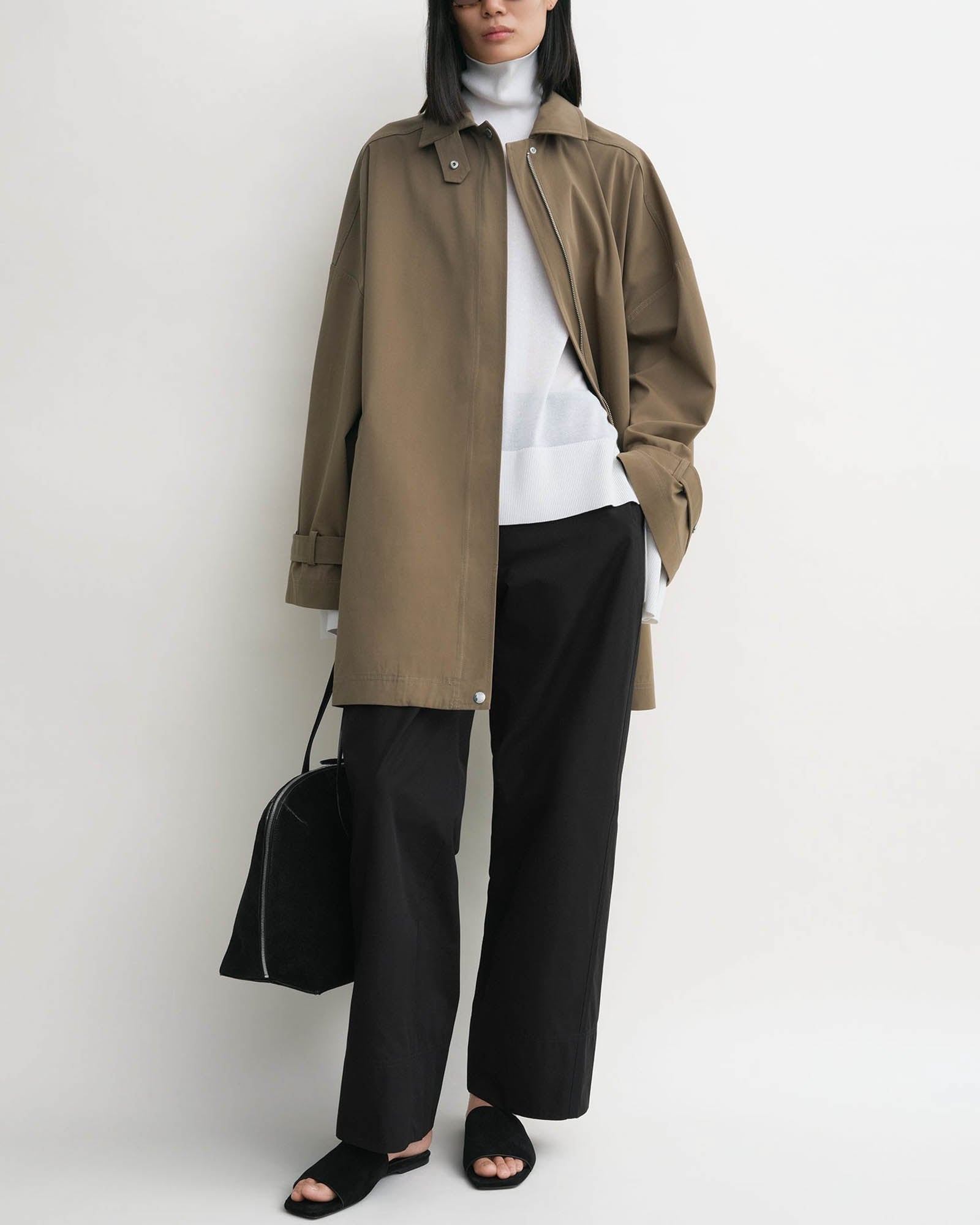 Oversized Trench Jacket