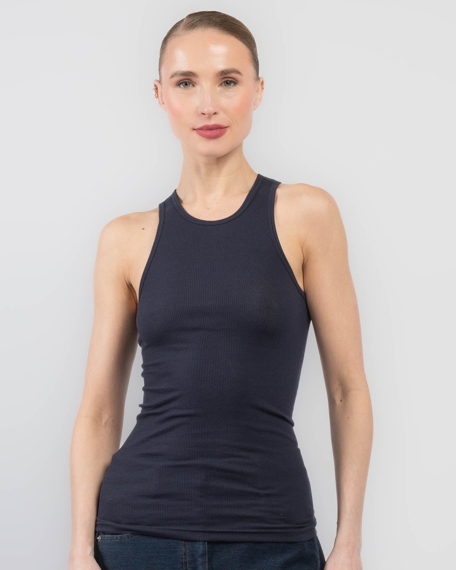 Circular Rib Tank Top