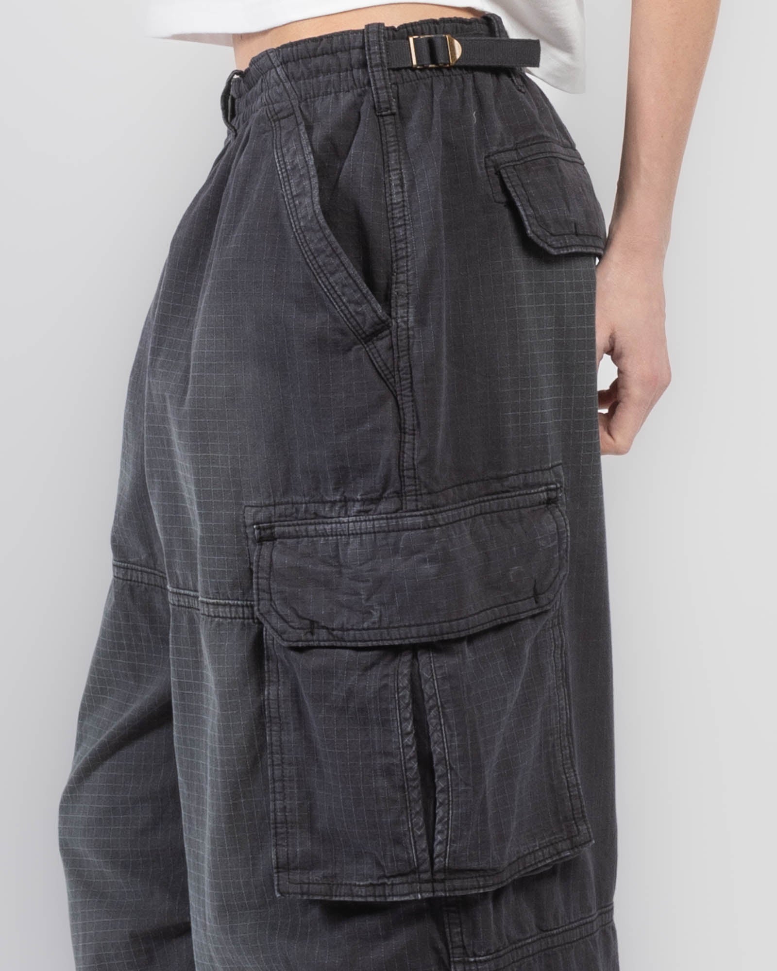 Turned Down Cargo Pants