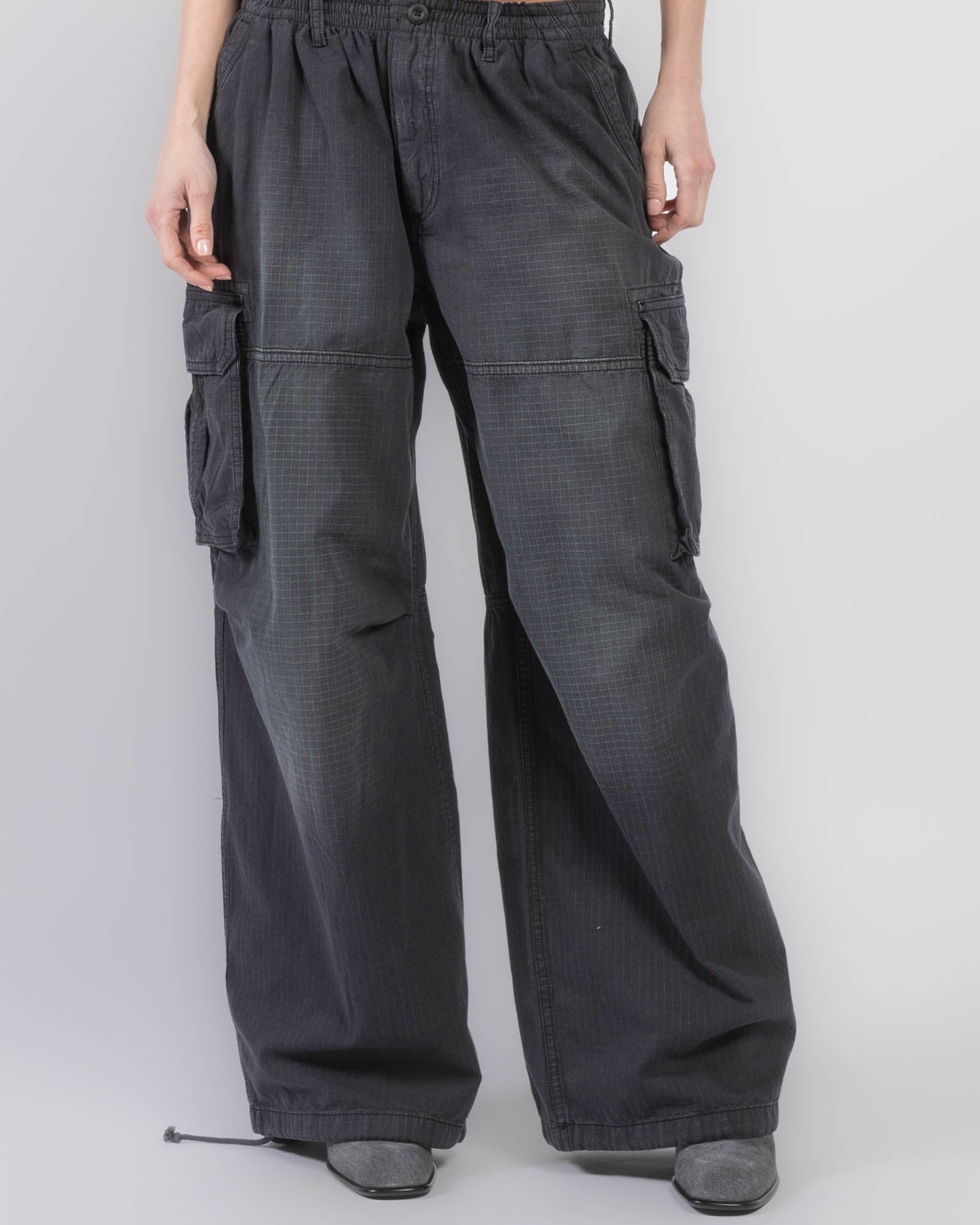 Turned Down Cargo Pants