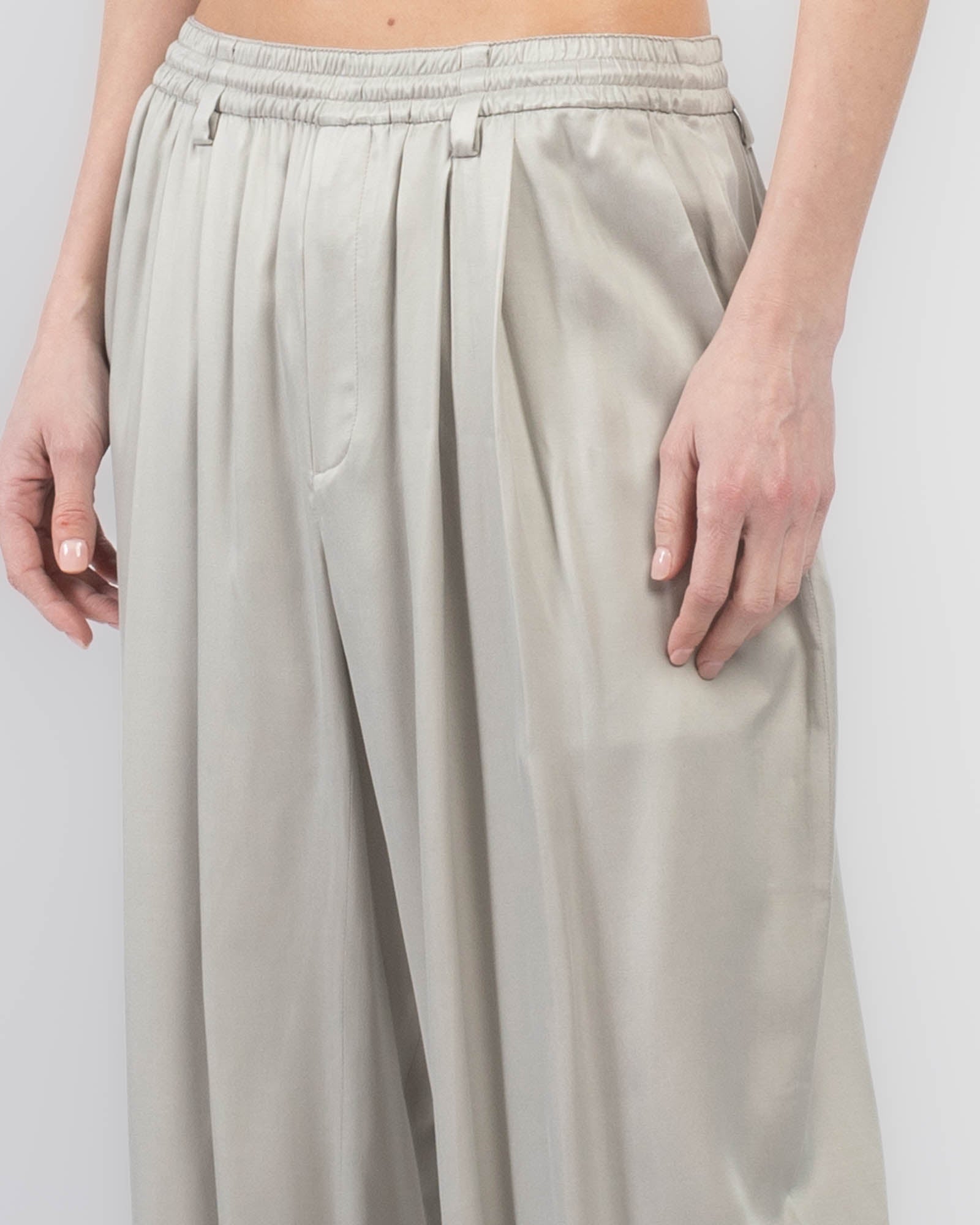 Turn Down Elastic Pants