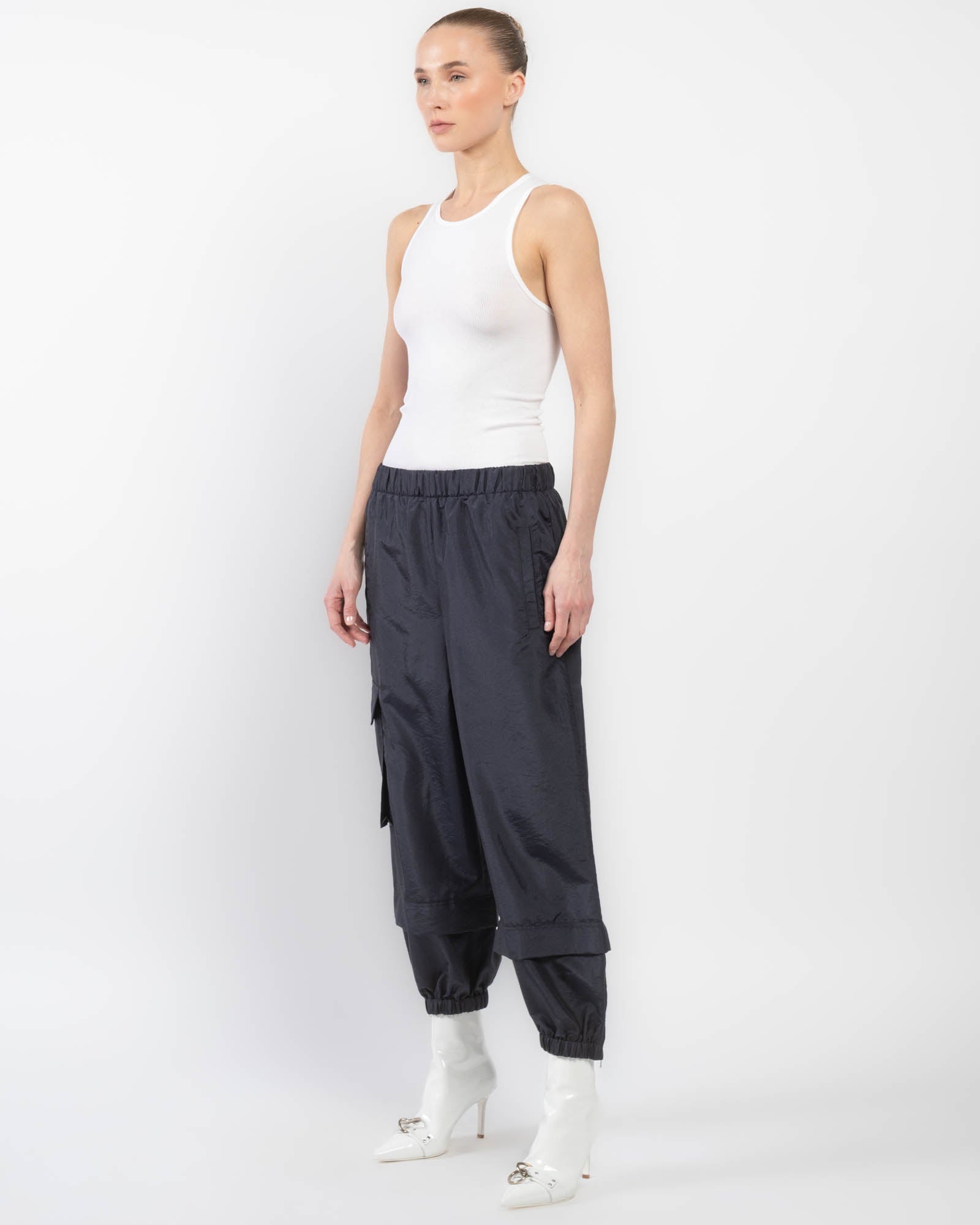 Crispy Nylon Wilt Joggers